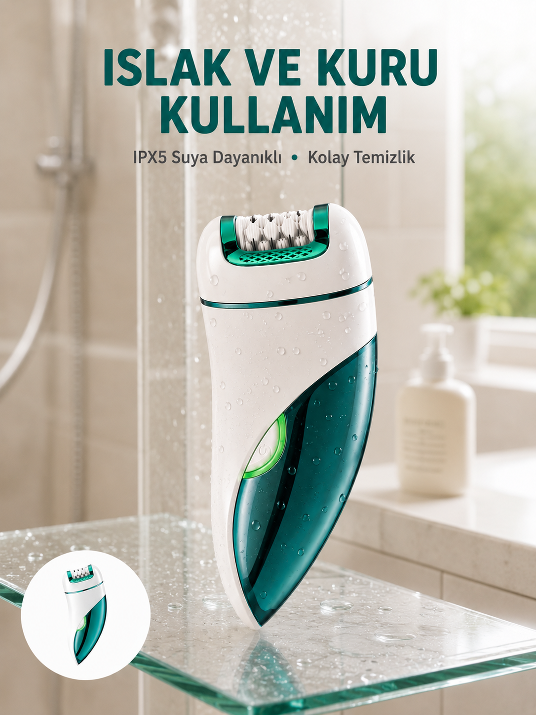 Profesyonel 3 in 1 Epilasyon Cihazı LED Aydınlatmalı Suya Dayanıklı Şarjlı VGR Epilatör Yeni Nesil - Bayi Depom Profesyonel 3 in 1 Epilasyon Cihazı LED Aydınlatmalı Suya Dayanıklı Şarjlı VGR Epilatör Yeni Nesil - Bayi Depom