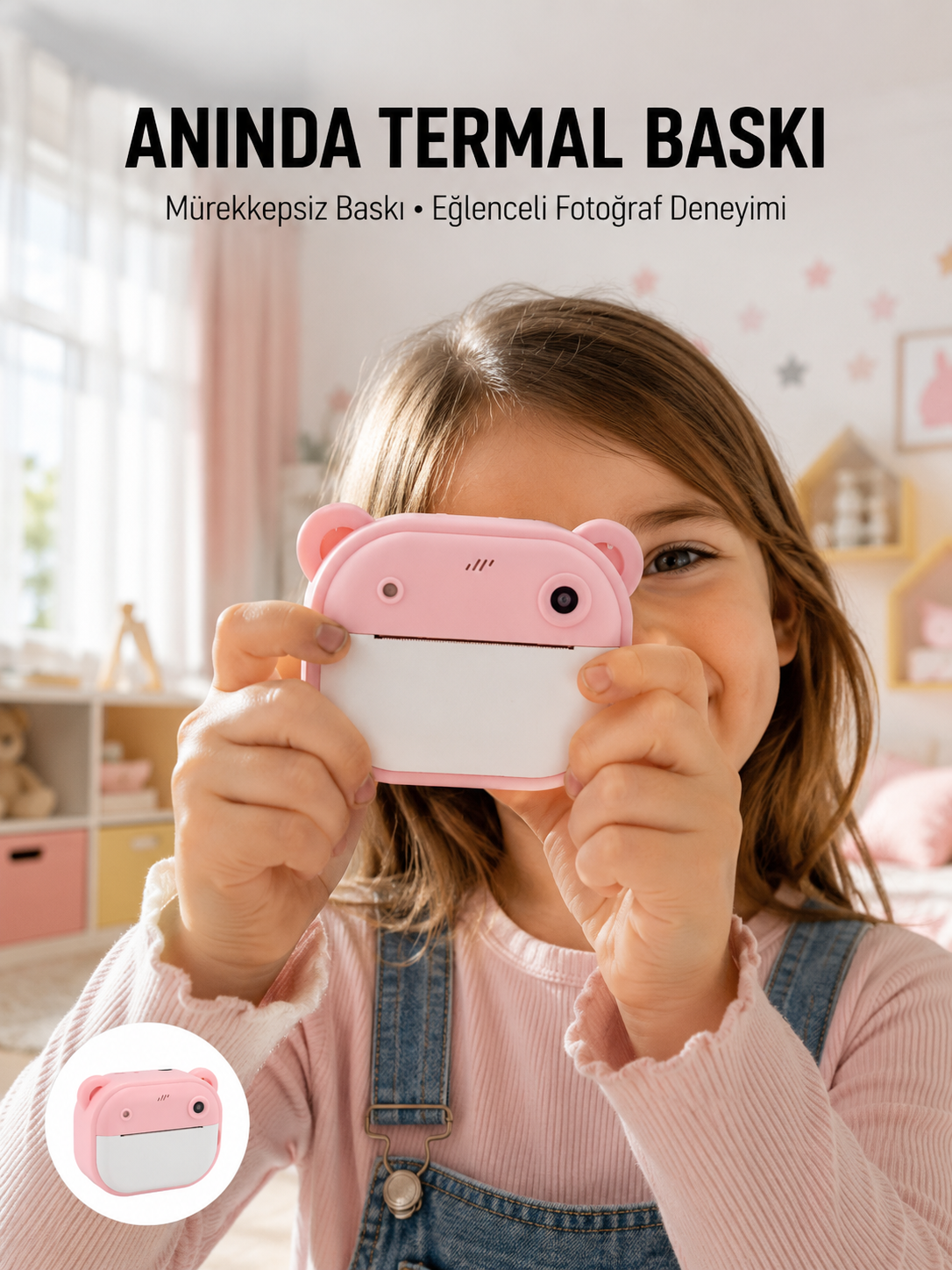 Termal Baskılı HD Şipşak Kamera 24MP Çift Lensli 32GB Hafızalı - Bayi Depom Termal Baskılı HD Şipşak Kamera 24MP Çift Lensli 32GB Hafızalı - Bayi Depom