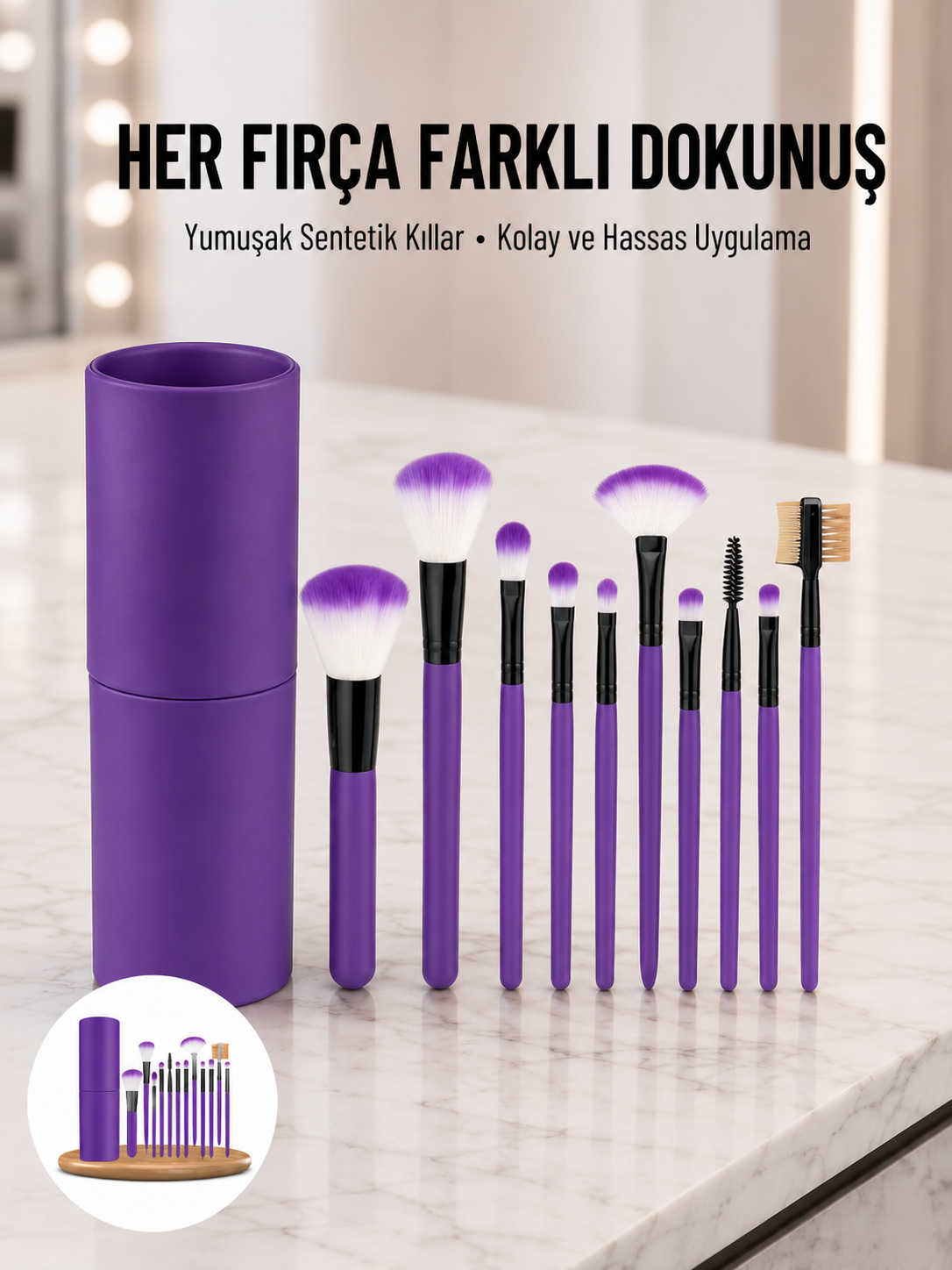 12 Parça Profesyonel Makyaj Fırçası Far Fırçası Allık Fırçası Yumuşak Kıllı - Bayi Depom 12 Parça Profesyonel Makyaj Fırçası Far Fırçası Allık Fırçası Yumuşak Kıllı - Bayi Depom