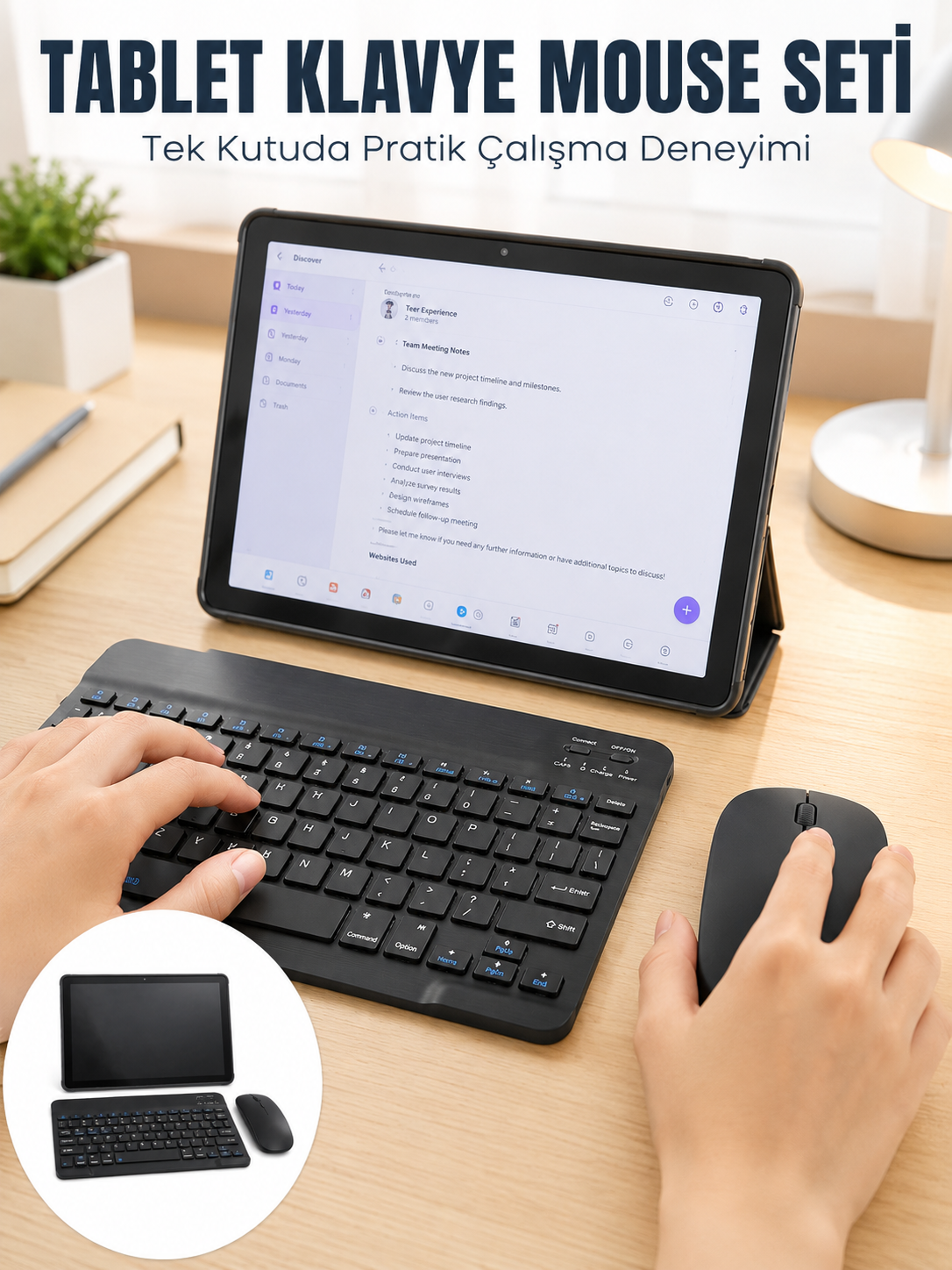 SIM Kartlı Android Tablet Bluetooth Klavye Kablosuz Mouse Geniş Ekran ve Taşınabilir Kullanım Seti - Bayi Depom SIM Kartlı Android Tablet Bluetooth Klavye Kablosuz Mouse Geniş Ekran ve Taşınabilir Kullanım Seti - Bayi Depom