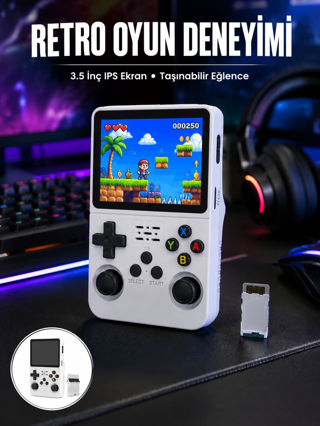 Retro El Konsolu – Gelişmiş Donanım ve Özelleştirilebilir Yazılım Yapısı Yeni Nesil - Bayi Depom Retro El Konsolu – Gelişmiş Donanım ve Özelleştirilebilir Yazılım Yapısı Yeni Nesil - Bayi Depom