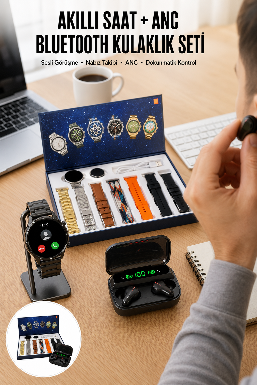 Yeni Model Akıllı Saat ve Ucuz Kaliteli Bluetooth Kulaklık Amoled Ekran Aynalı - Bayi Depom Yeni Model Akıllı Saat ve Ucuz Kaliteli Bluetooth Kulaklık Amoled Ekran Aynalı - Bayi Depom