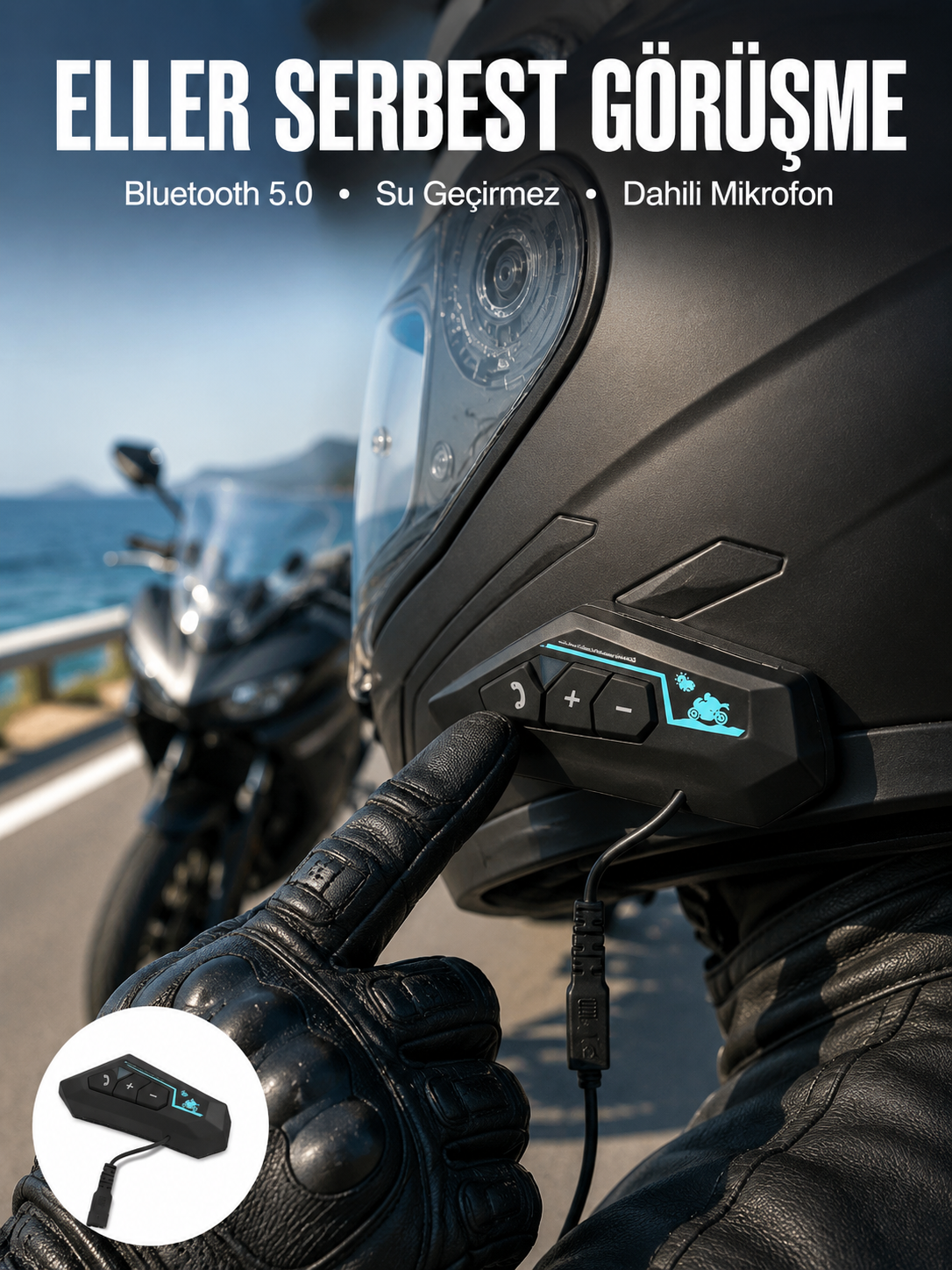 Kask Kulaklığı Motosiklet Intercom Interkom Dinleme Konuşma Özellikli Su Geçirmez - Bayi Depom Kask Kulaklığı Motosiklet Intercom Interkom Dinleme Konuşma Özellikli Su Geçirmez - Bayi Depom