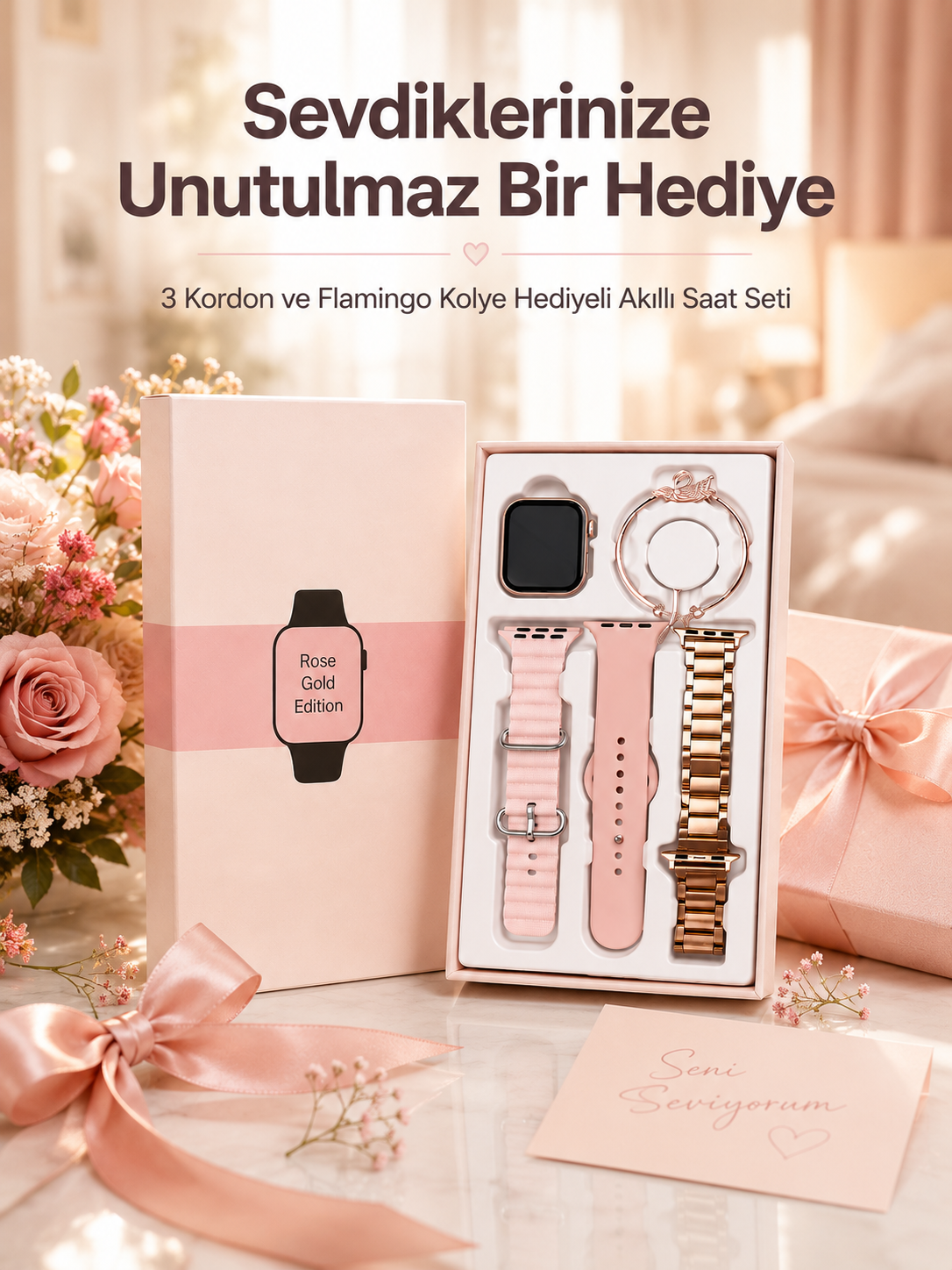 Akıllı Saat Sesli Görüşme Bildirim Görme Uyku ve Sağlık Takibi - Bayi Depom Akıllı Saat Sesli Görüşme Bildirim Görme Uyku ve Sağlık Takibi - Bayi Depom
