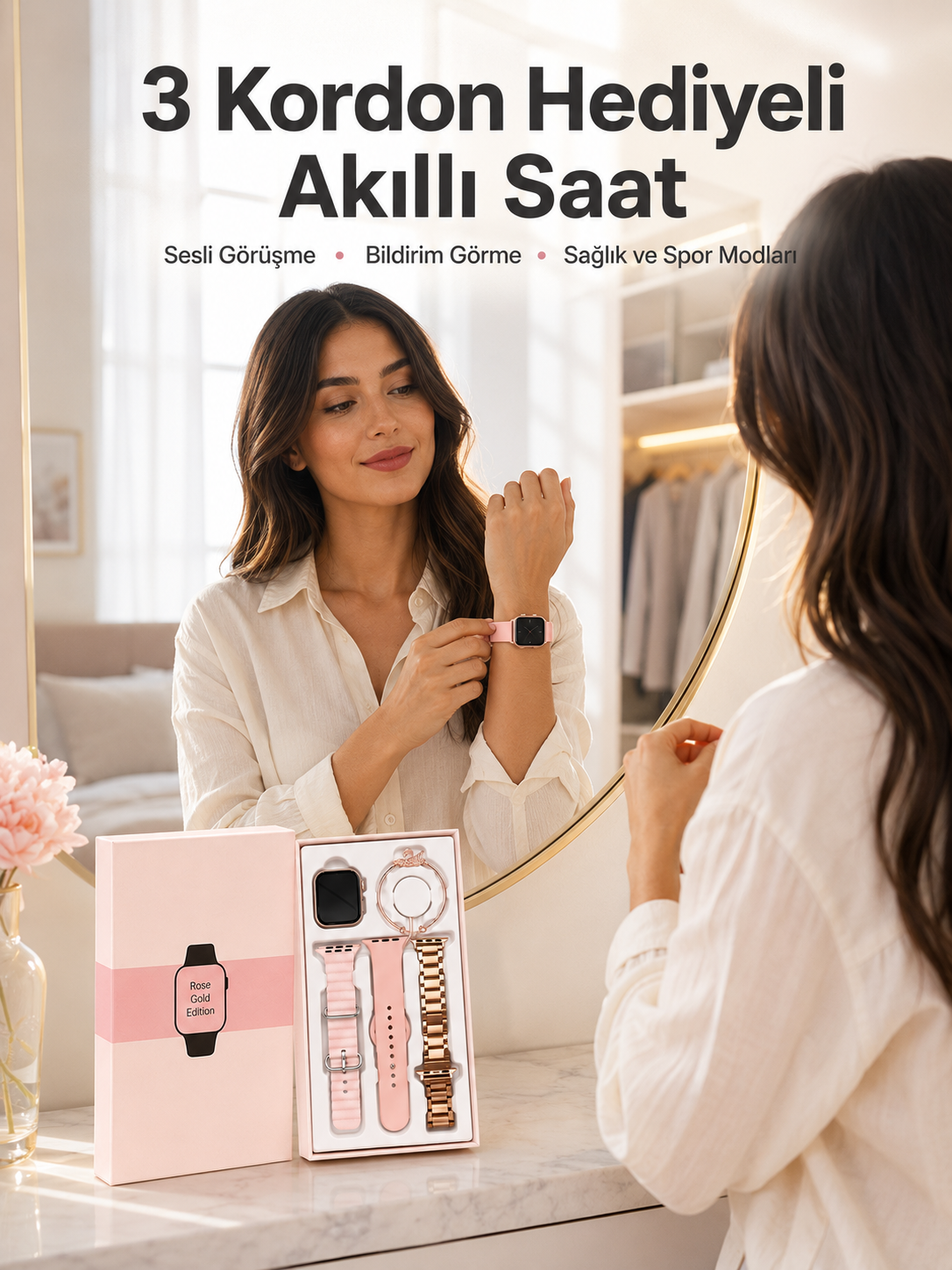 Akıllı Saat Bluetooth Bağlantılı Aksesuar Hediyeli GPS Takibi - Bayi Depom Akıllı Saat Bluetooth Bağlantılı Aksesuar Hediyeli GPS Takibi - Bayi Depom