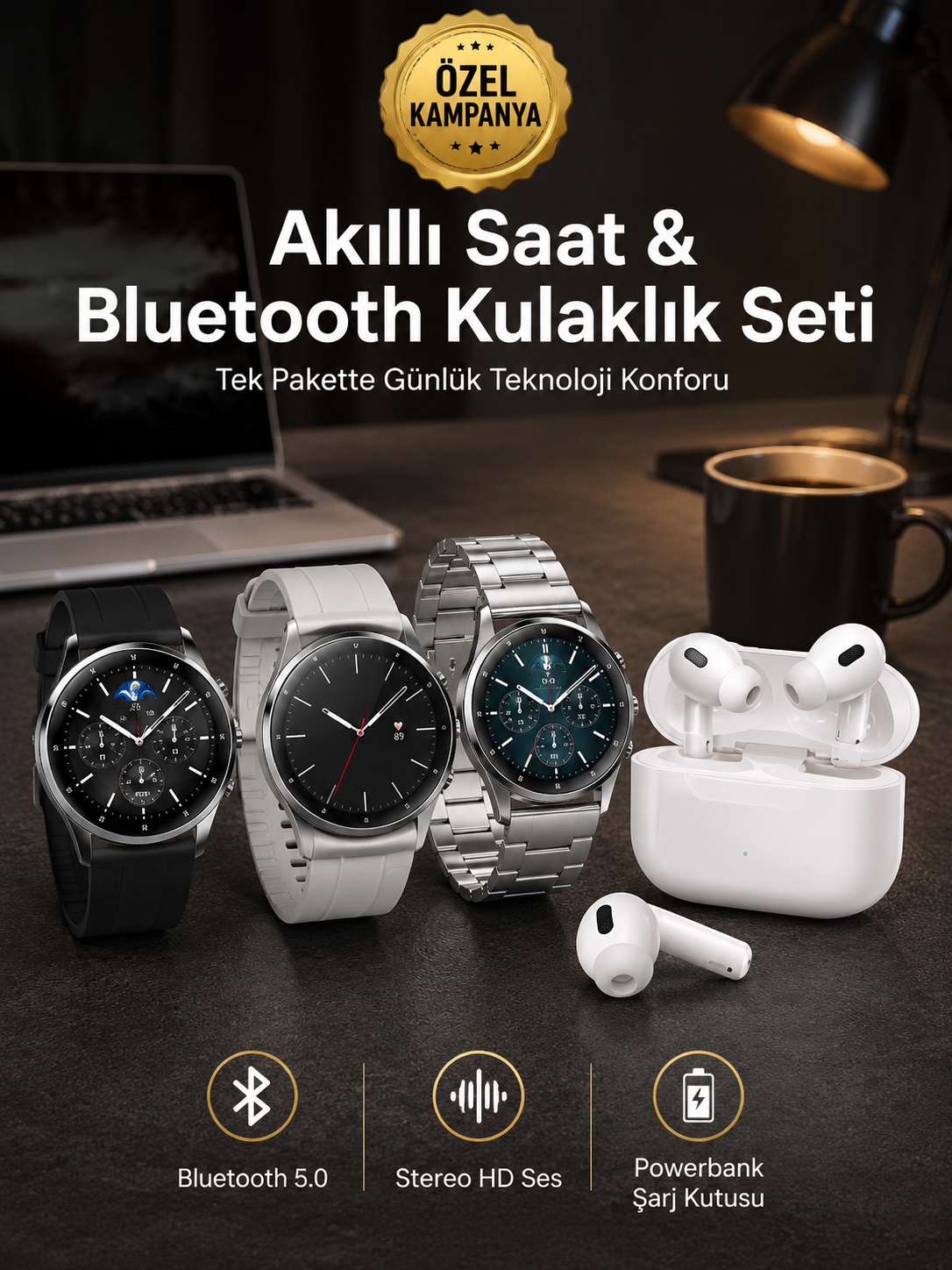 Aynalı Bluetooth Kulaklık Yeni Nesil Akıllı Saat Titreşimli Nabız Ölçer Spor Modları - Bayi Depom Aynalı Bluetooth Kulaklık Yeni Nesil Akıllı Saat Titreşimli Nabız Ölçer Spor Modları - Bayi Depom
