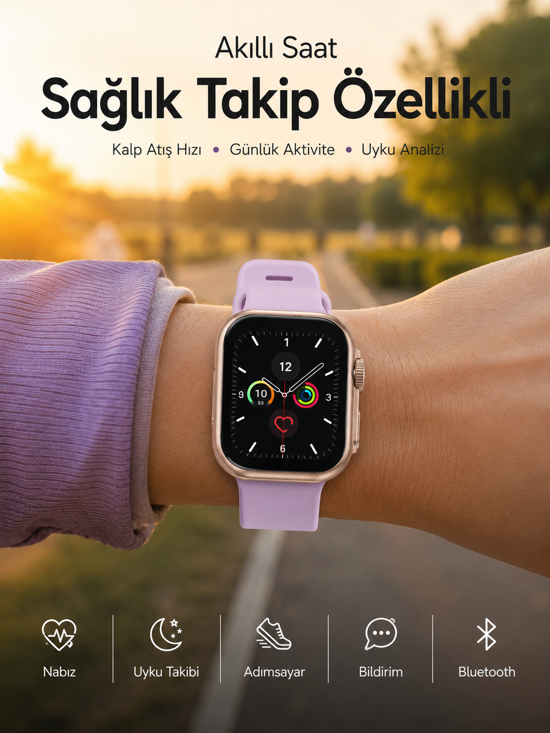 200-300 mAh Güçlü Batarya, Akıllı Bildirim ve Günlük Aktivite Takibi Sunan Akıllı Saat - Bayi Depom 200-300 mAh Güçlü Batarya, Akıllı Bildirim ve Günlük Aktivite Takibi Sunan Akıllı Saat - Bayi Depom