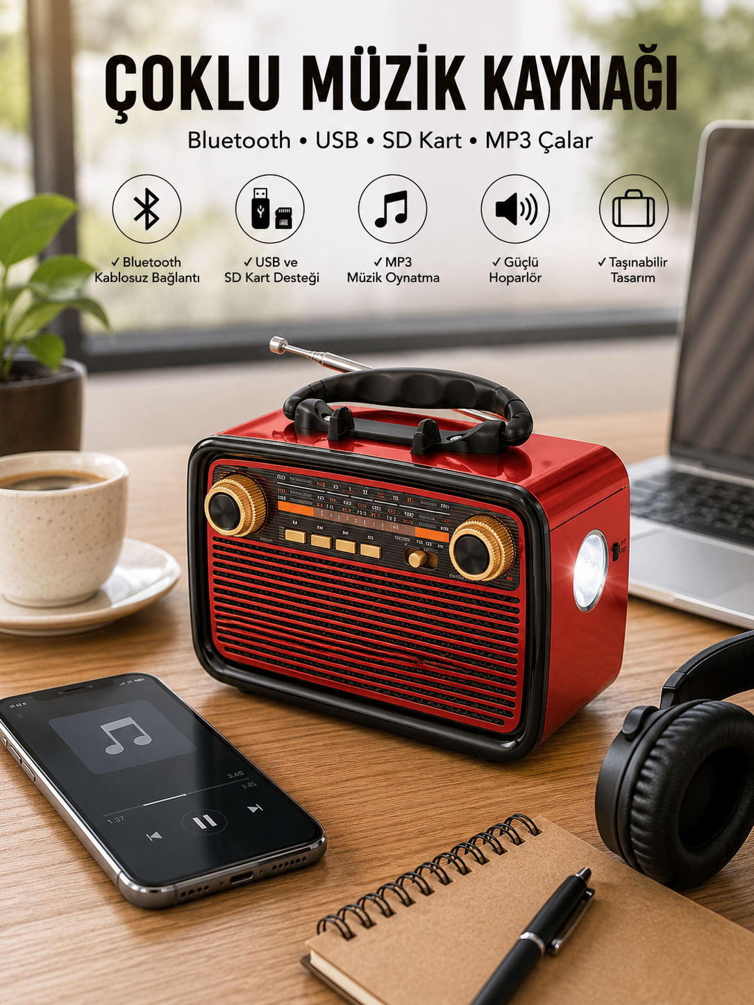Nostaljik Radyo Bluetooth Bağlantılı Müzik Kutusu Ahşap - Bayi Depom Nostaljik Radyo Bluetooth Bağlantılı Müzik Kutusu Ahşap - Bayi Depom