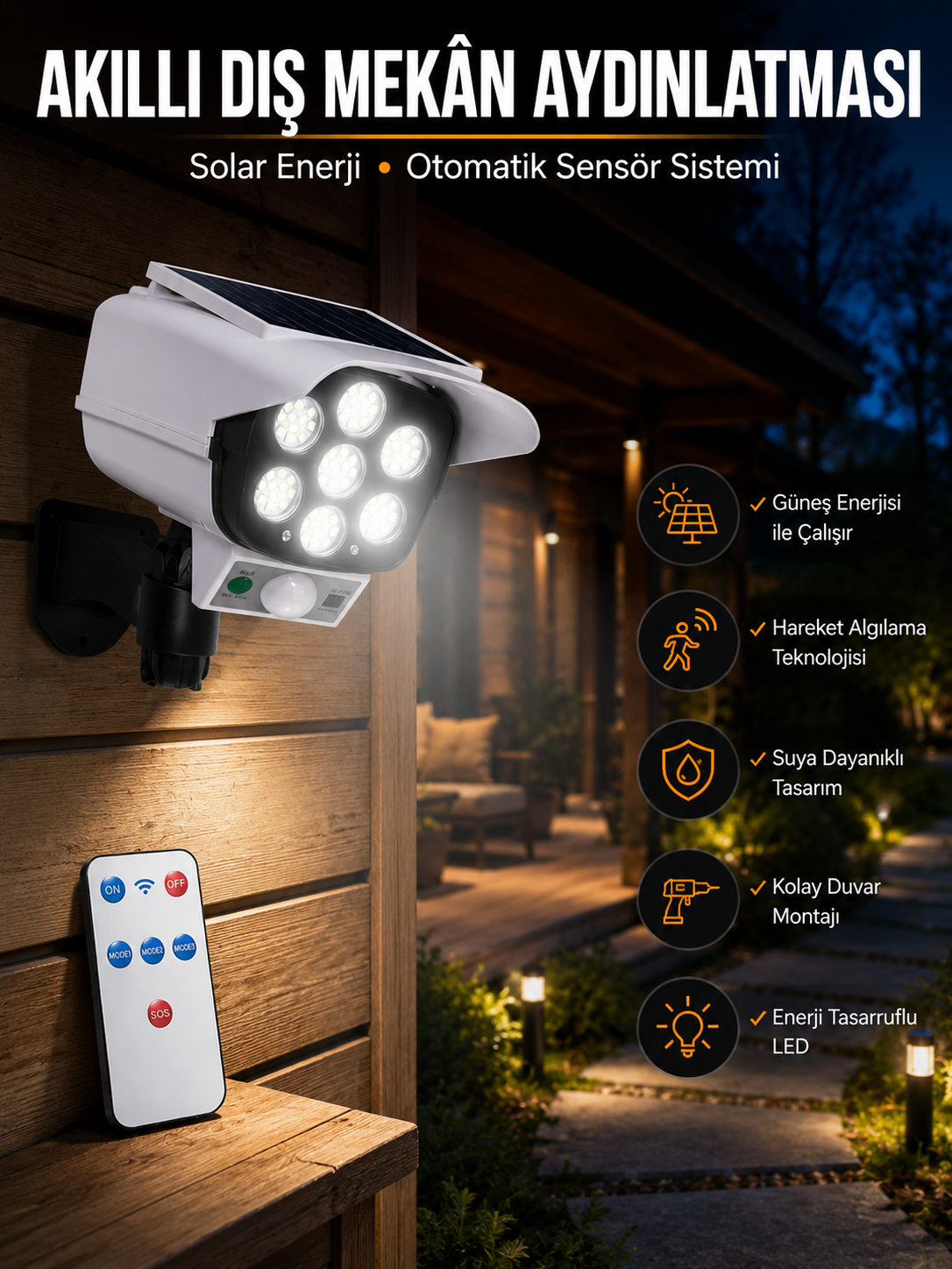 KAMERA GÖRÜNÜMLÜ SOLAR LAMBA - Bayi Depom KAMERA GÖRÜNÜMLÜ SOLAR LAMBA - Bayi Depom