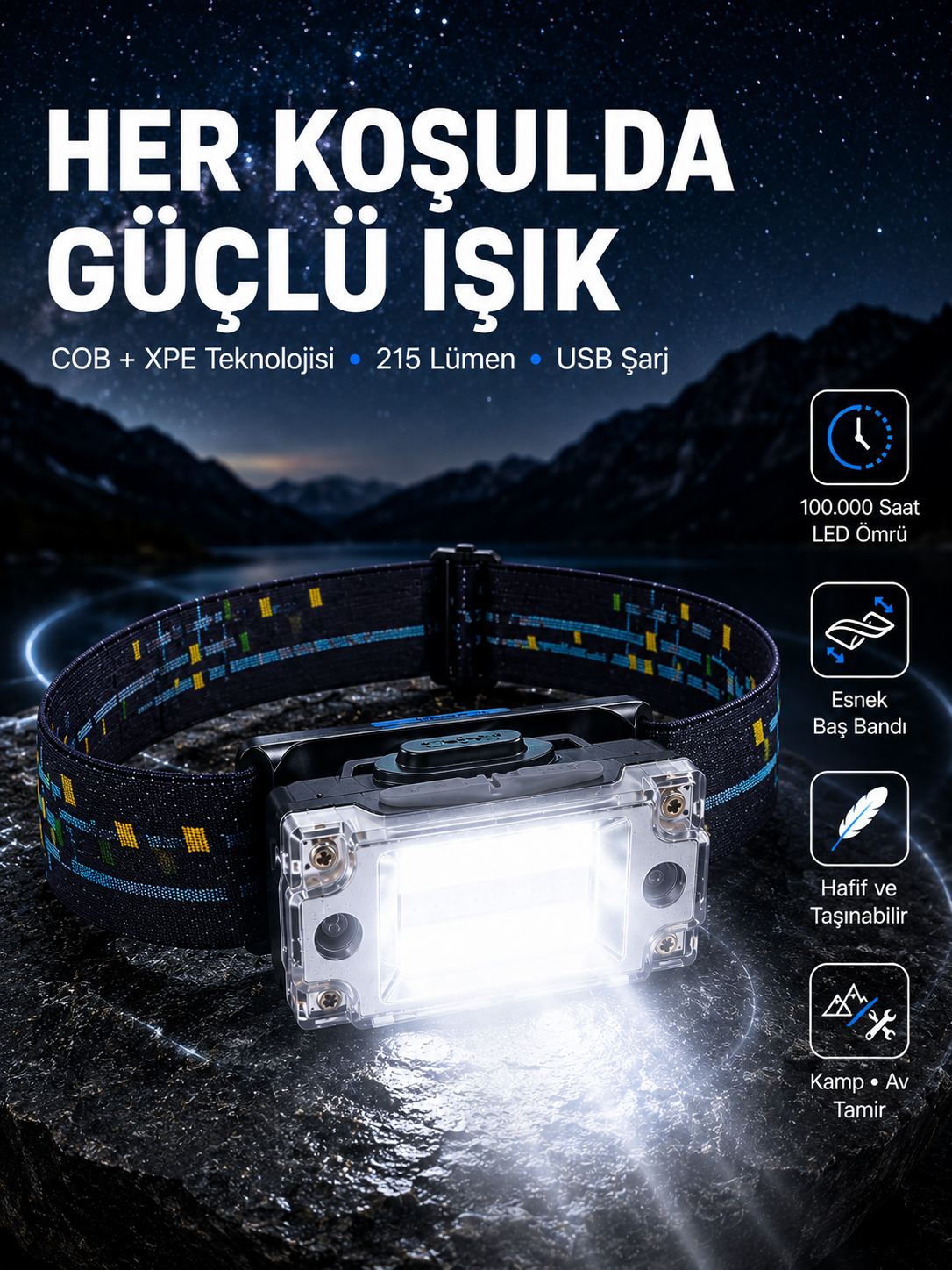 USB Şarjlı Mini LED KAFA Feneri 50m Odak 150m Geniş Aydınlatma Yeni Nesil - Bayi Depom USB Şarjlı Mini LED KAFA Feneri 50m Odak 150m Geniş Aydınlatma Yeni Nesil - Bayi Depom