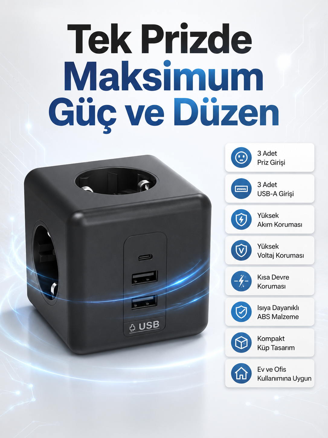 AKIM KORUMALI 3440 PRİZ - Bayi Depom AKIM KORUMALI 3440 PRİZ - Bayi Depom