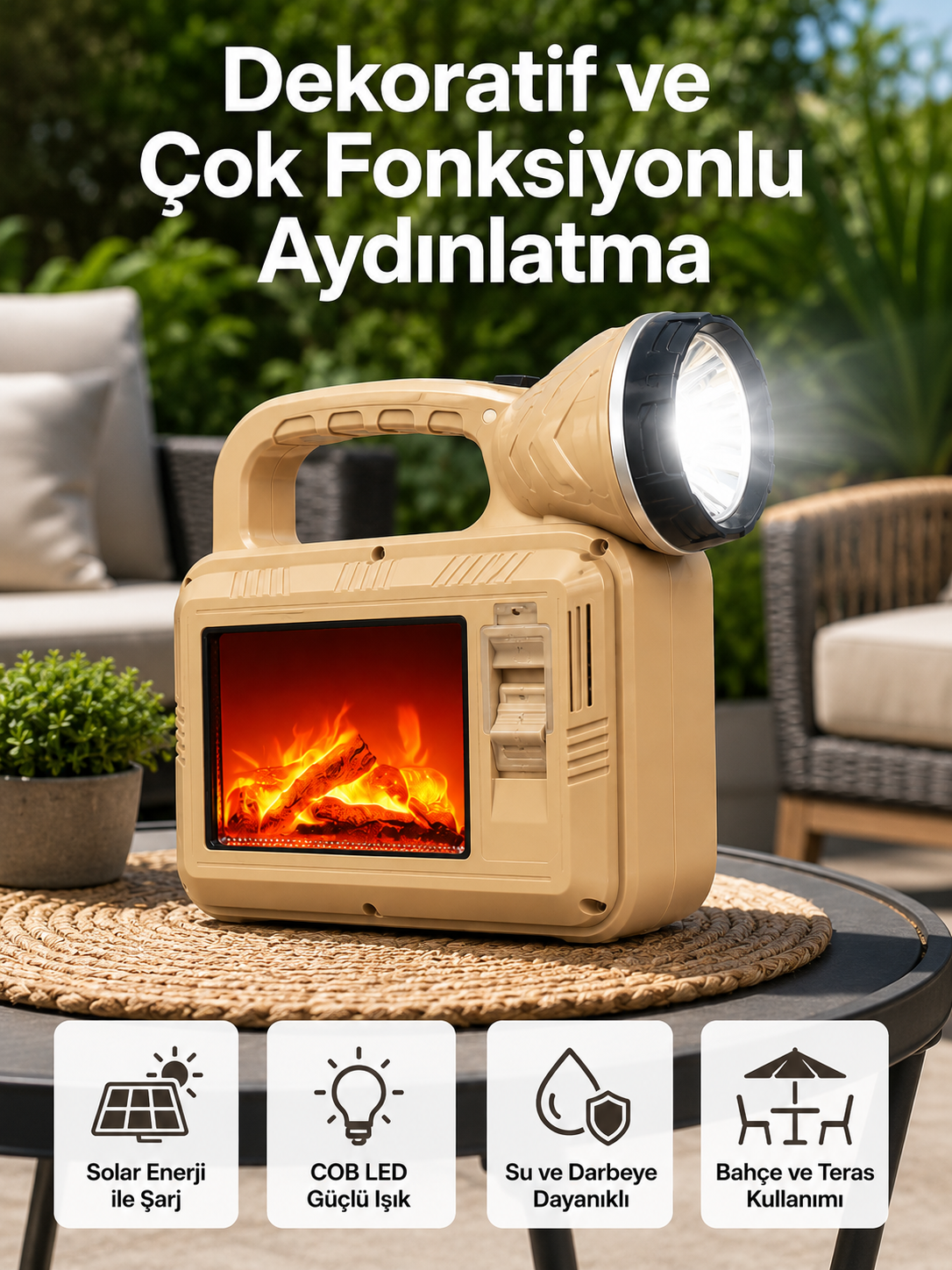 Solar COB Alev Efektli Lamba – Güneş Enerjili, Suya Dayanıklı, Taşınabilir - Bayi Depom Solar COB Alev Efektli Lamba – Güneş Enerjili, Suya Dayanıklı, Taşınabilir - Bayi Depom
