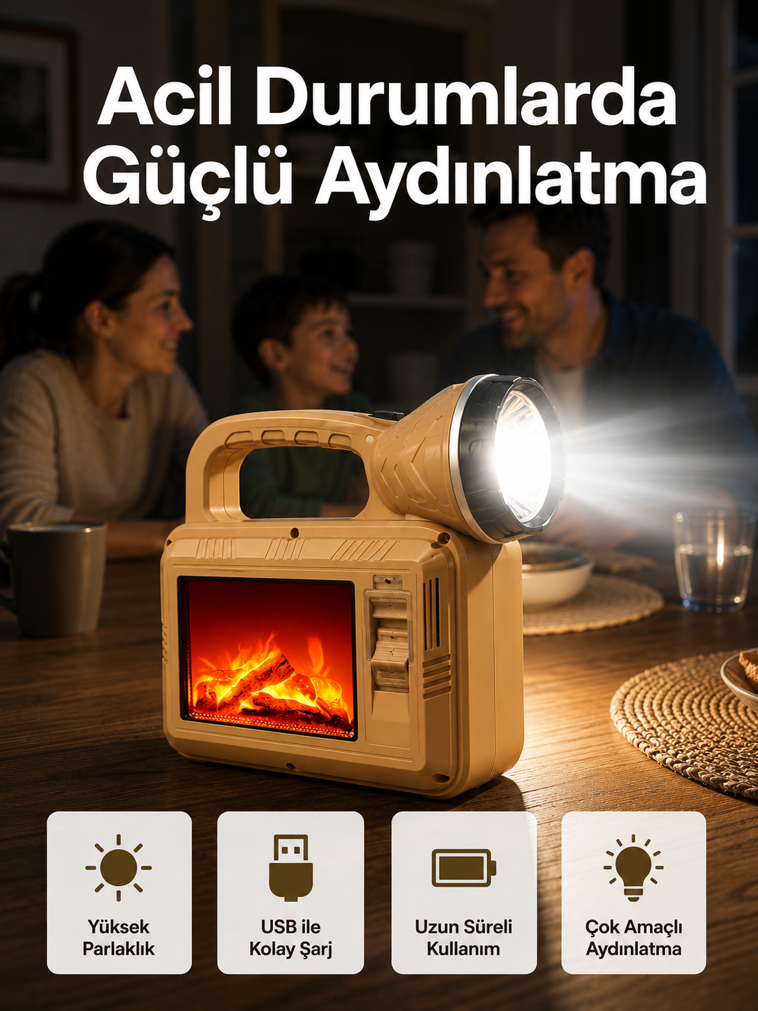 Solar Alev Lambası – Kamp, Bahçe ve Dış Mekan İçin - Bayi Depom Solar Alev Lambası – Kamp, Bahçe ve Dış Mekan İçin - Bayi Depom