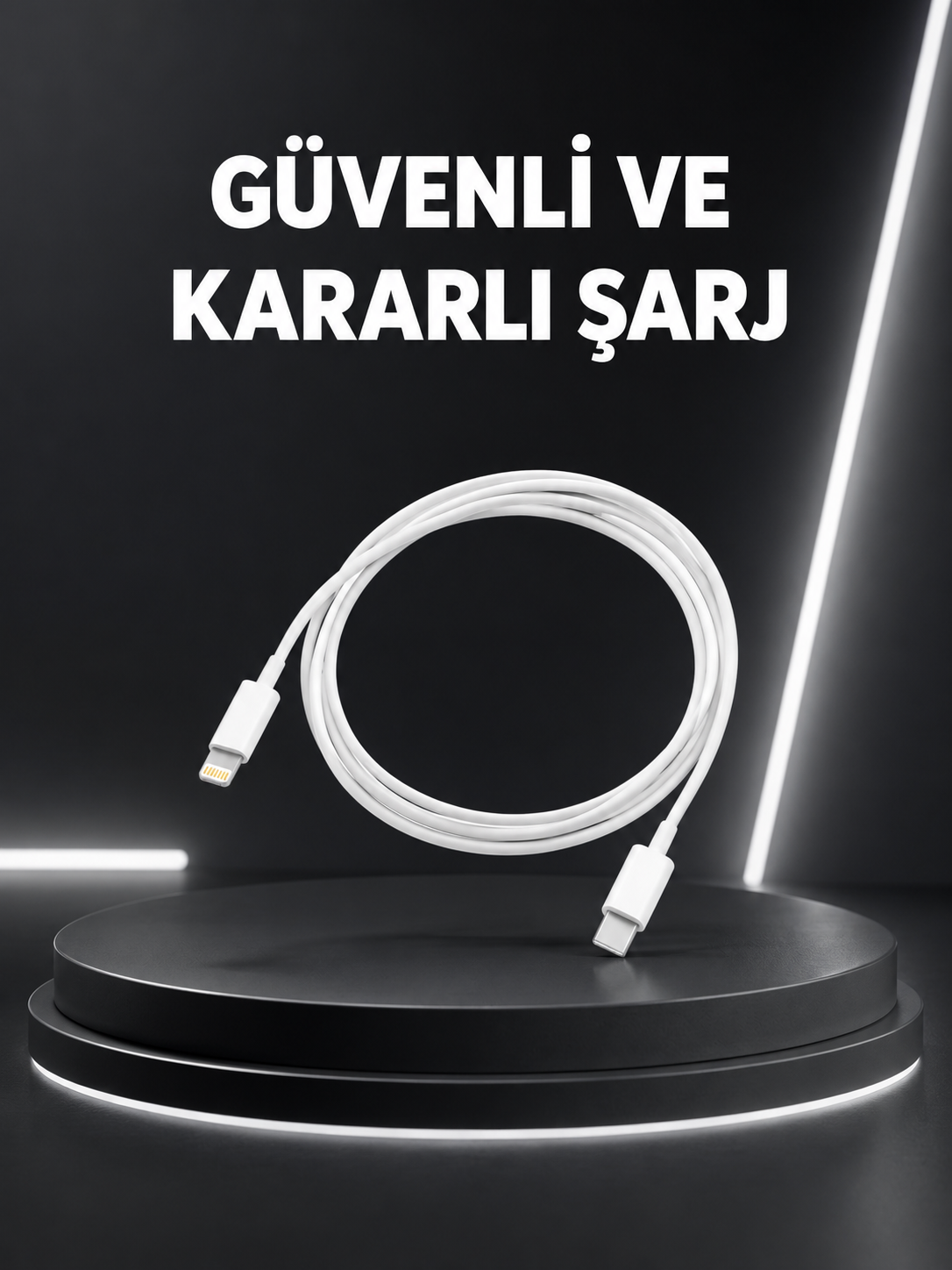Dayanıklı TPE Lightning Kablo – 30W Hızlı Şarj ve Veri Transferi - Bayi Depom Dayanıklı TPE Lightning Kablo – 30W Hızlı Şarj ve Veri Transferi - Bayi Depom