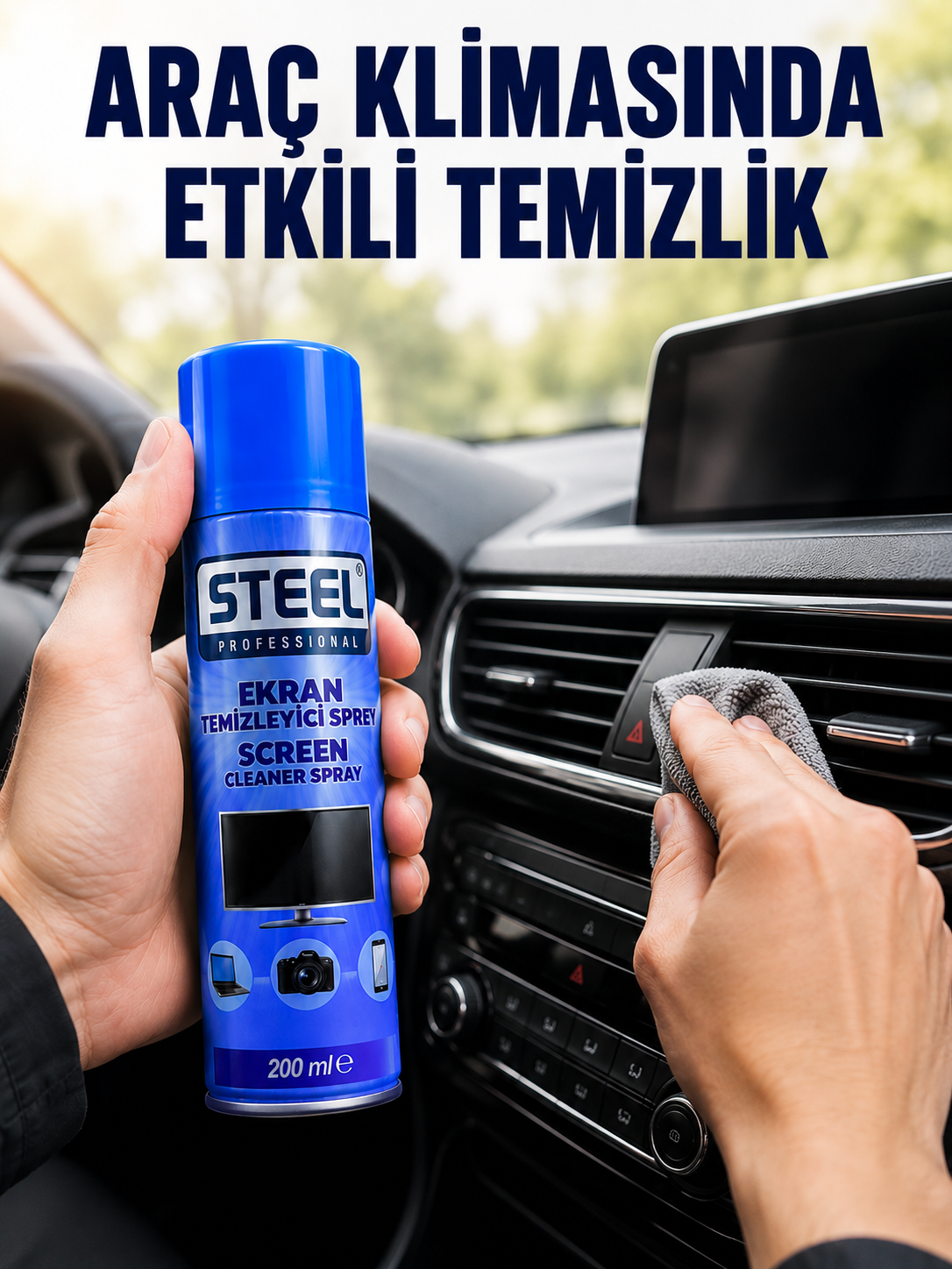 Araç ve Ev Klimaları İçin Klima Temizleyici Sprey - Bayi Depom Araç ve Ev Klimaları İçin Klima Temizleyici Sprey - Bayi Depom