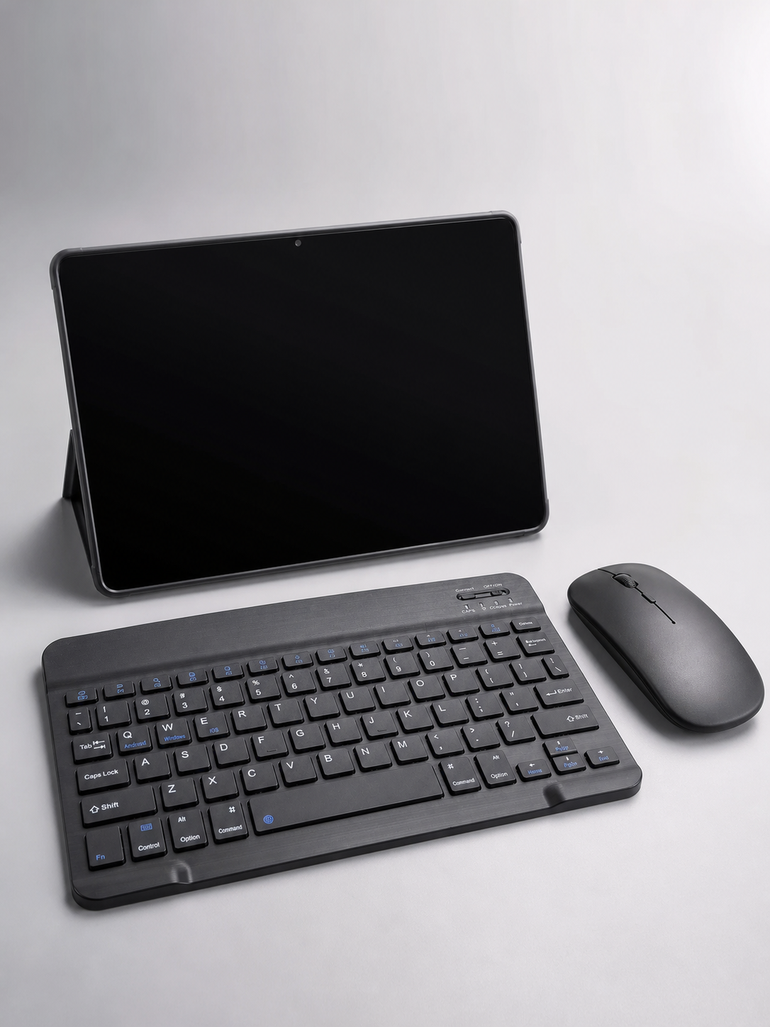 SIM Kartlı Android Tablet Bluetooth Klavye Kablosuz Mouse Geniş Ekran ve Taşınabilir Kullanım Seti - Bayi Depom