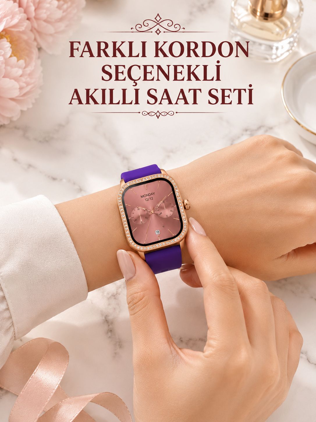 Aktivite ve Uyku Takipli Kadın Akıllı Saat - Bayi Depom Aktivite ve Uyku Takipli Kadın Akıllı Saat - Bayi Depom