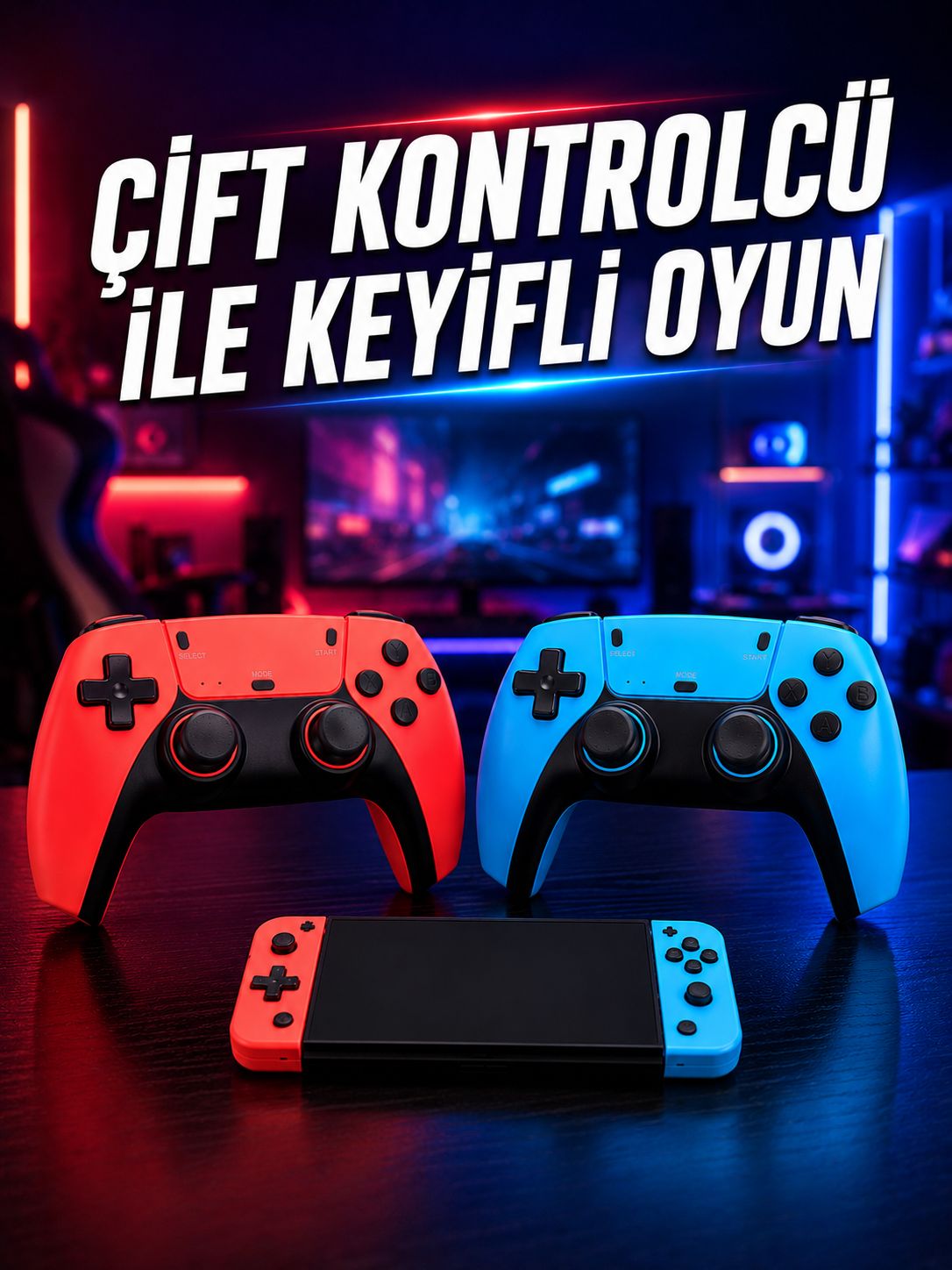 Oyun Konsolu Kablosuz Kontrolcülü Retro Oyun Eğlence Sistemi - Bayi Depom Oyun Konsolu Kablosuz Kontrolcülü Retro Oyun Eğlence Sistemi - Bayi Depom