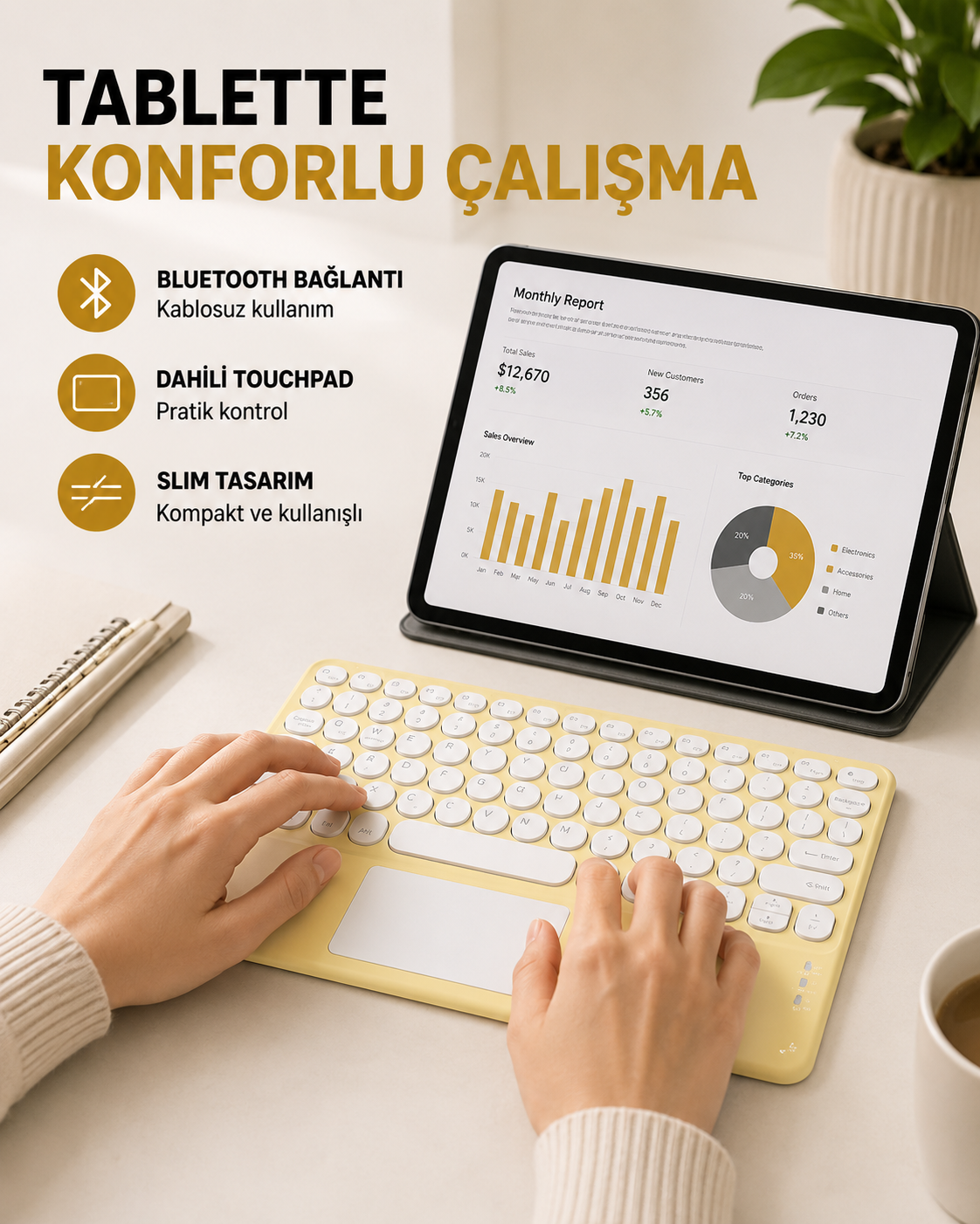 Bluetooth Kablosuz Klavye – İnce Slim Model, Tablet ve Akıllı TV Uyumlu, Sessiz Tuşlu Taşınabilir Klavye - Bayi Depom Bluetooth Kablosuz Klavye – İnce Slim Model, Tablet ve Akıllı TV Uyumlu, Sessiz Tuşlu Taşınabilir Klavye - Bayi Depom