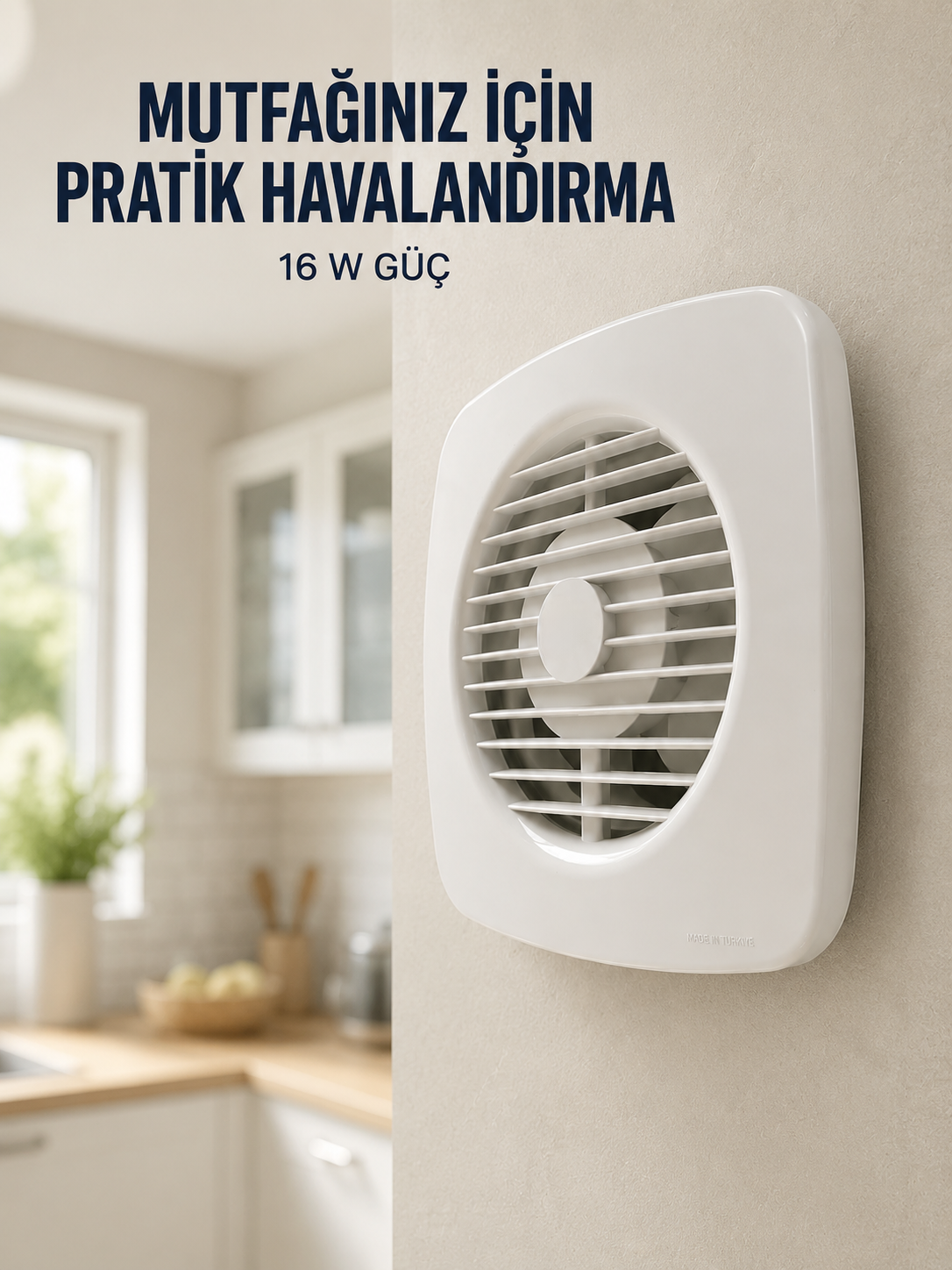 120 mm Havalandırma Fanı 180 m³/h Dekoratif Duvar ve Tavan Tipi Aspiratör - Bayi Depom 120 mm Havalandırma Fanı 180 m³/h Dekoratif Duvar ve Tavan Tipi Aspiratör - Bayi Depom