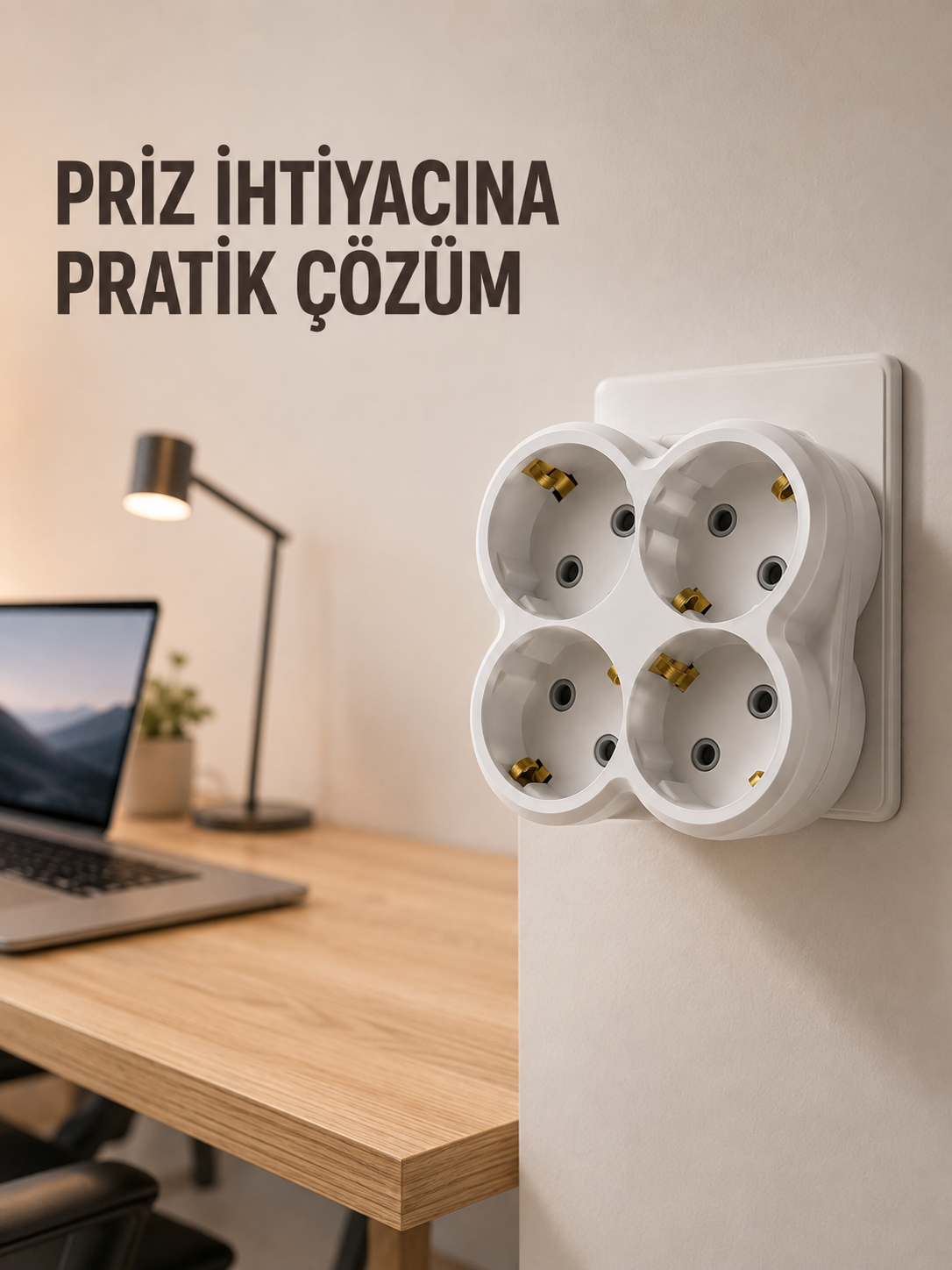 Tek Prizi 4’lü Yapan Priz Çoğaltıcı Direkt Prize Takılan Kablosuz Çoklayıcı - Bayi Depom Tek Prizi 4’lü Yapan Priz Çoğaltıcı Direkt Prize Takılan Kablosuz Çoklayıcı - Bayi Depom