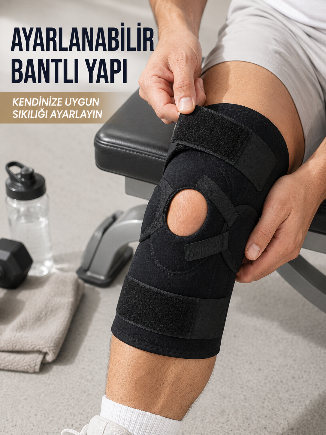 Yan Destekli Ligamentli Dizlik Açık Patella Ayarlanabilir Spor ve Günlük Kullanım - Bayi Depom Yan Destekli Ligamentli Dizlik Açık Patella Ayarlanabilir Spor ve Günlük Kullanım - Bayi Depom