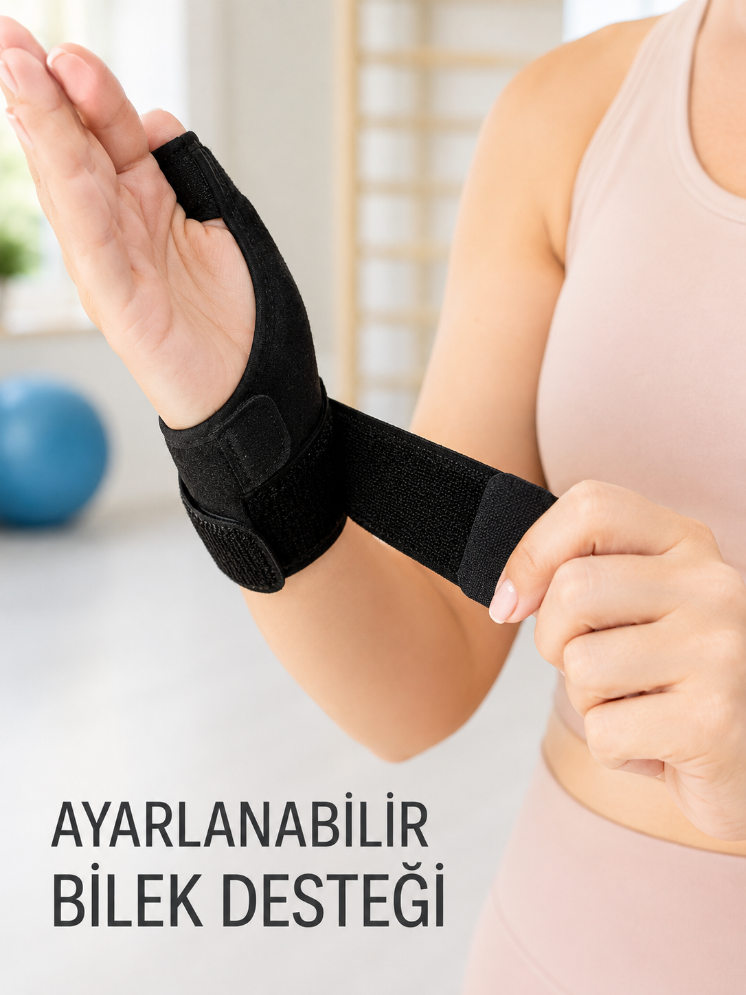Başparmak Destekli El Bilek Ateli Metal Destekli Ayarlanabilir Bileklik De Quervain - Bayi Depom Başparmak Destekli El Bilek Ateli Metal Destekli Ayarlanabilir Bileklik De Quervain - Bayi Depom