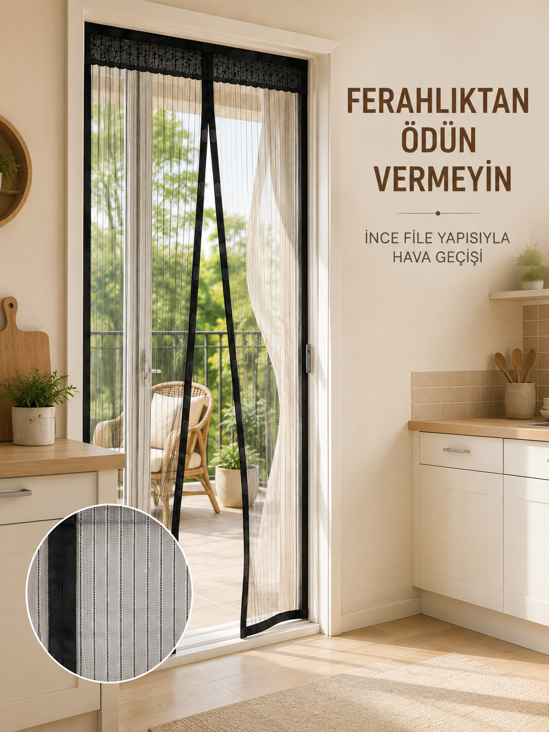 Siyah Mıknatıslı Kapı Sinekliği Sinek ve Böceklere Karşı Koruyucu File - Bayi Depom Siyah Mıknatıslı Kapı Sinekliği Sinek ve Böceklere Karşı Koruyucu File - Bayi Depom
