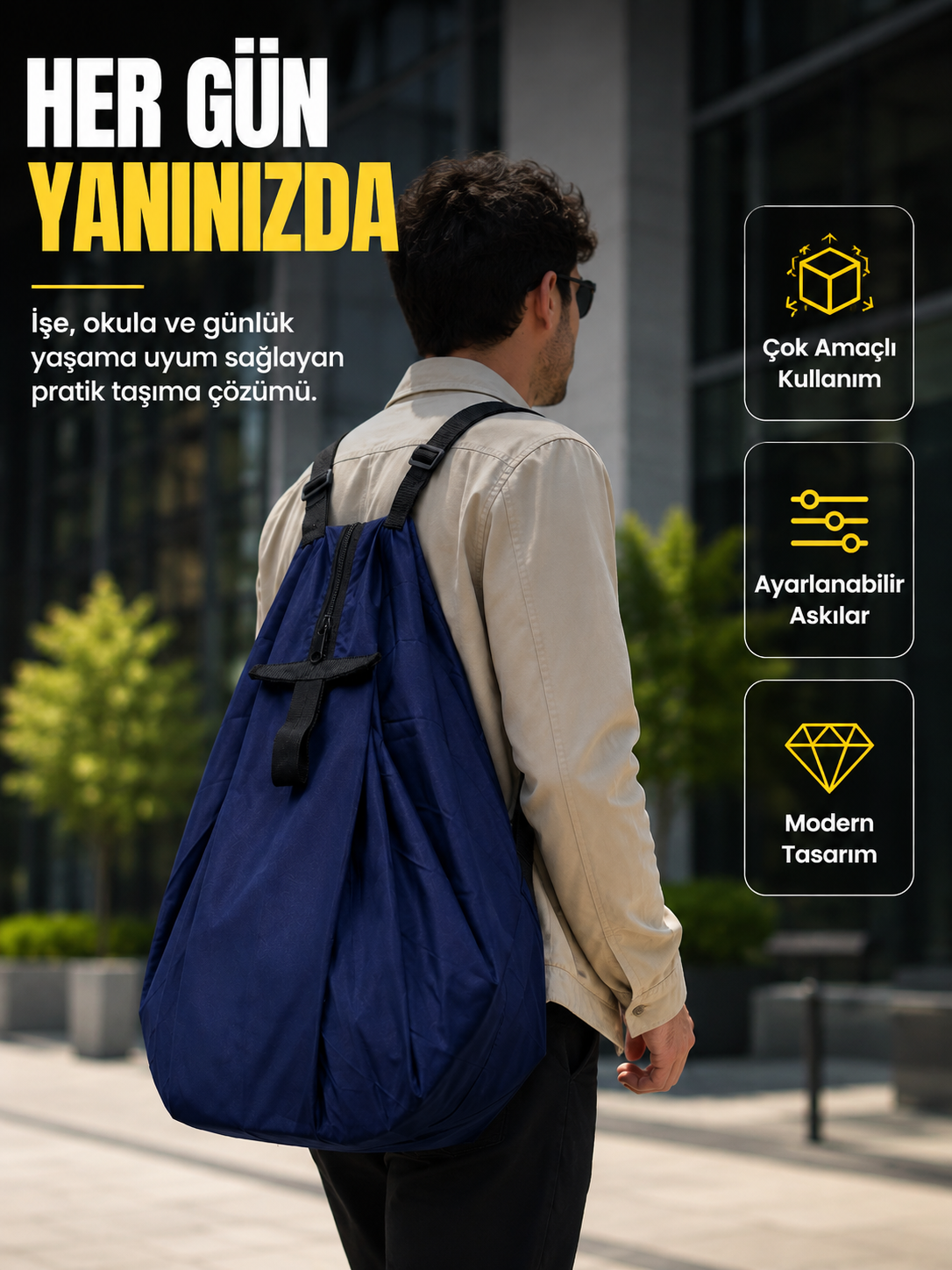 Geniş İç Hacimli Katlanabilir Çanta Pratik Taşıma Deneyimi Sunan Modern Tasarım - Bayi Depom Geniş İç Hacimli Katlanabilir Çanta Pratik Taşıma Deneyimi Sunan Modern Tasarım - Bayi Depom
