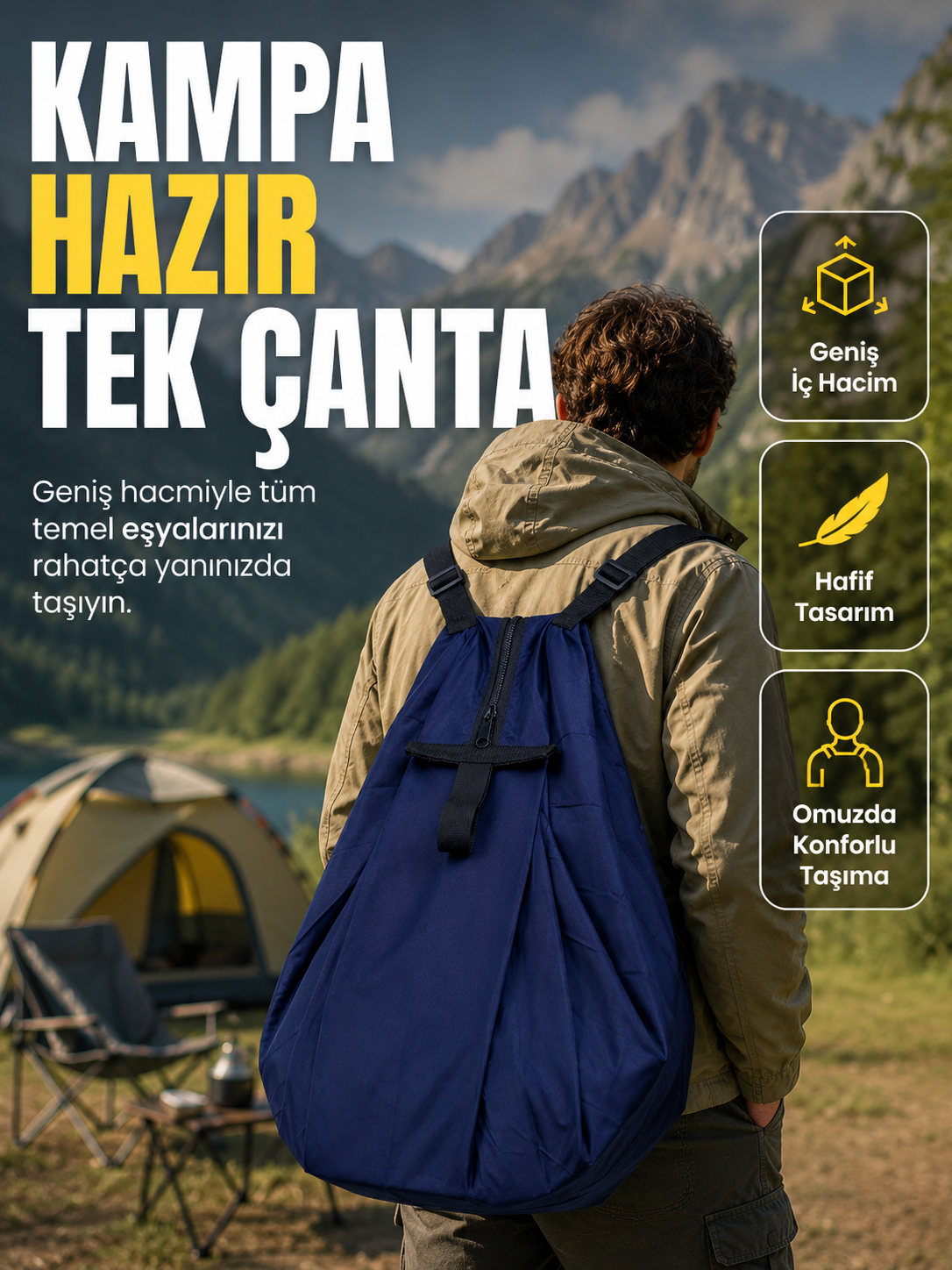Okul İş Seyahat Kamp ve Günlük Kullanım İçin Çok Amaçlı Taşıma Çantası - Bayi Depom Okul İş Seyahat Kamp ve Günlük Kullanım İçin Çok Amaçlı Taşıma Çantası - Bayi Depom