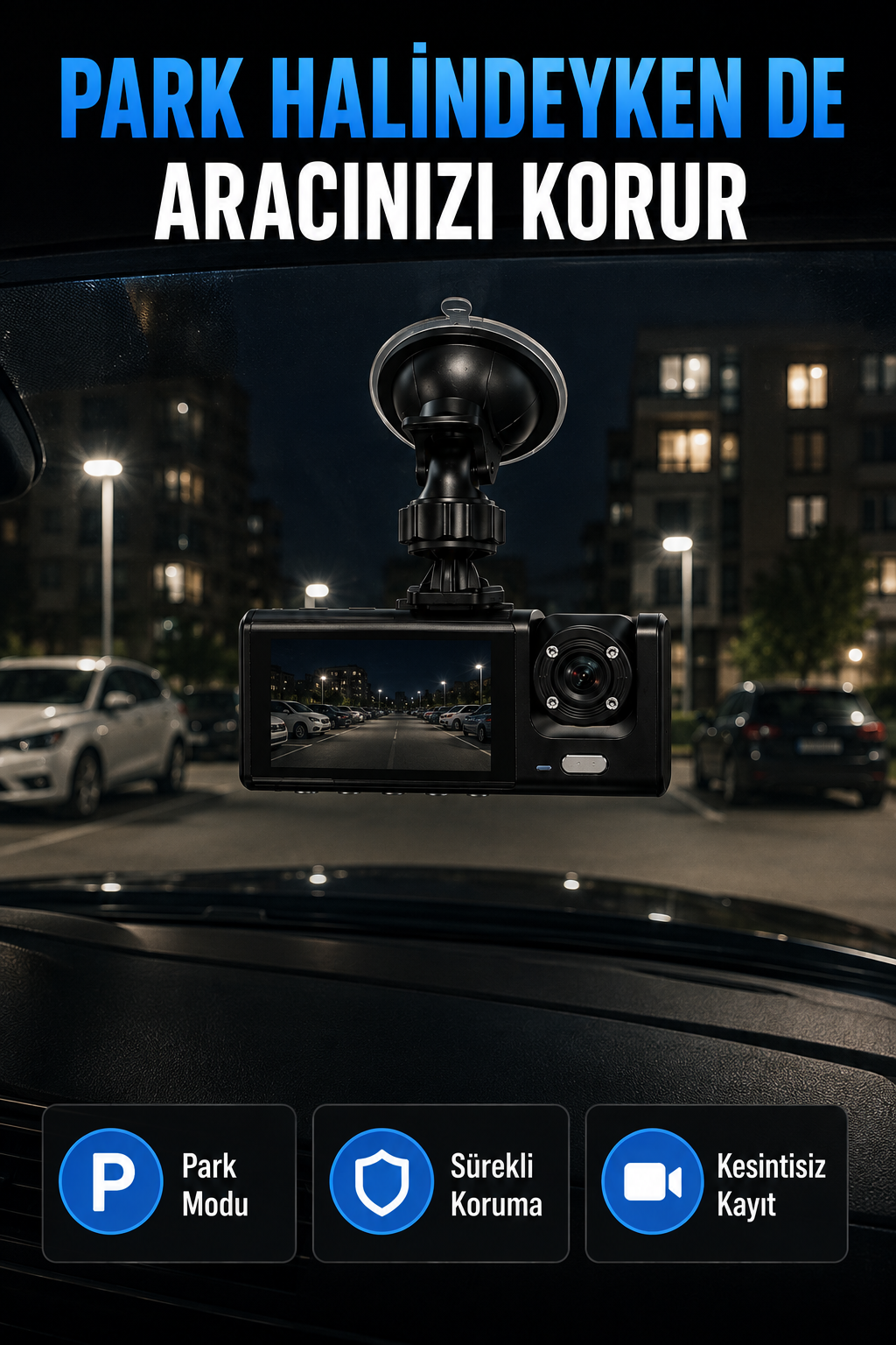 1080P Full HD Araç İçi Kamera WiFi Bağlantılı Çift Kameralı Geniş Açılı Araç Kayıt Kamerası - Bayi Depom 1080P Full HD Araç İçi Kamera WiFi Bağlantılı Çift Kameralı Geniş Açılı Araç Kayıt Kamerası - Bayi Depom