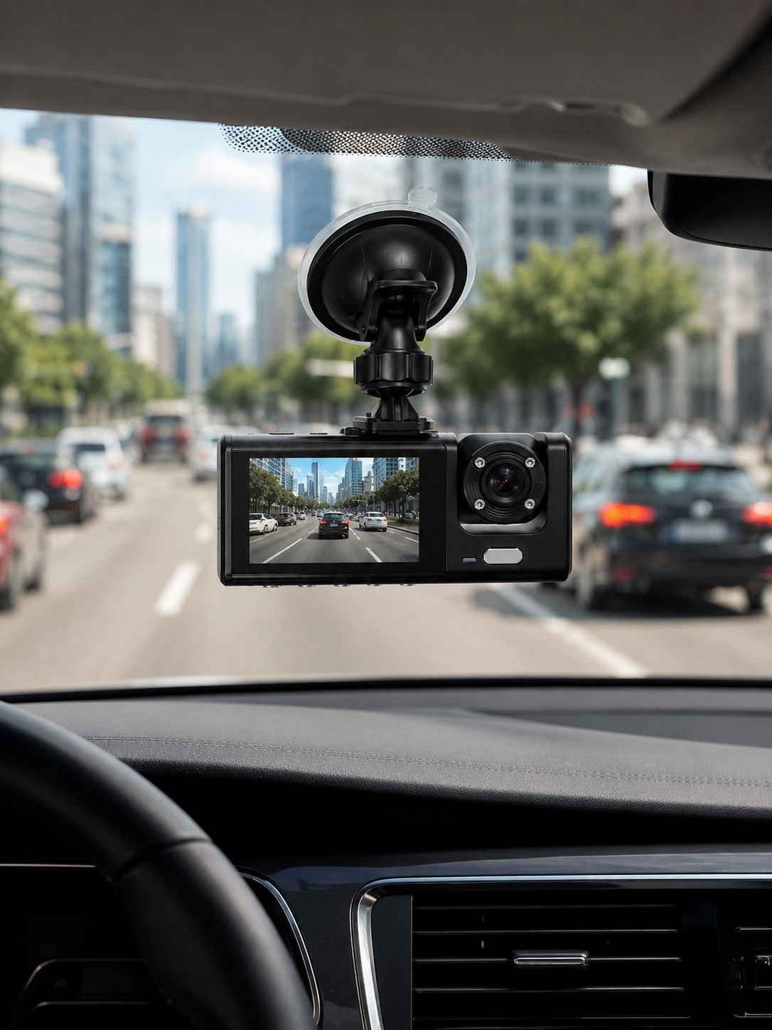 1080P Full HD Araç İçi Kamera WiFi Bağlantılı Çift Kameralı Geniş Açılı Araç Kayıt Kamerası - Bayi Depom 1080P Full HD Araç İçi Kamera WiFi Bağlantılı Çift Kameralı Geniş Açılı Araç Kayıt Kamerası - Bayi Depom