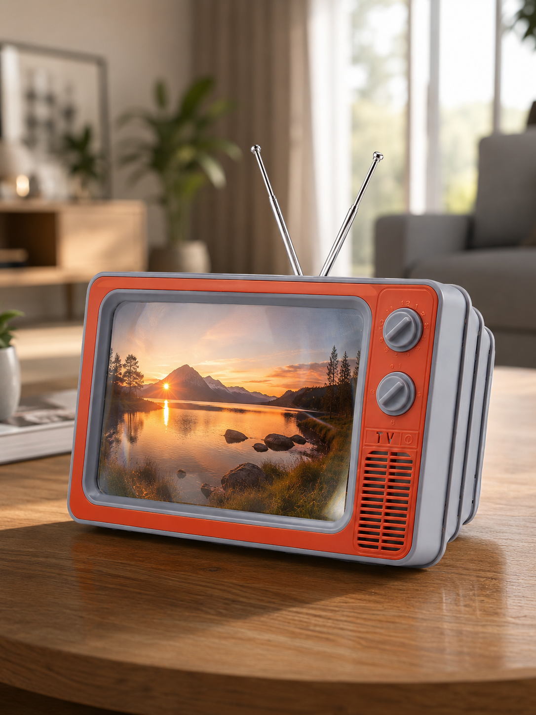 12 İnç Telefon Ekran Büyütücü Retro TV Tasarımlı HD Fresnel Lens Taşınabilir Mobil Ekran Büyütücü - Bayi Depom 12 İnç Telefon Ekran Büyütücü Retro TV Tasarımlı HD Fresnel Lens Taşınabilir Mobil Ekran Büyütücü - Bayi Depom