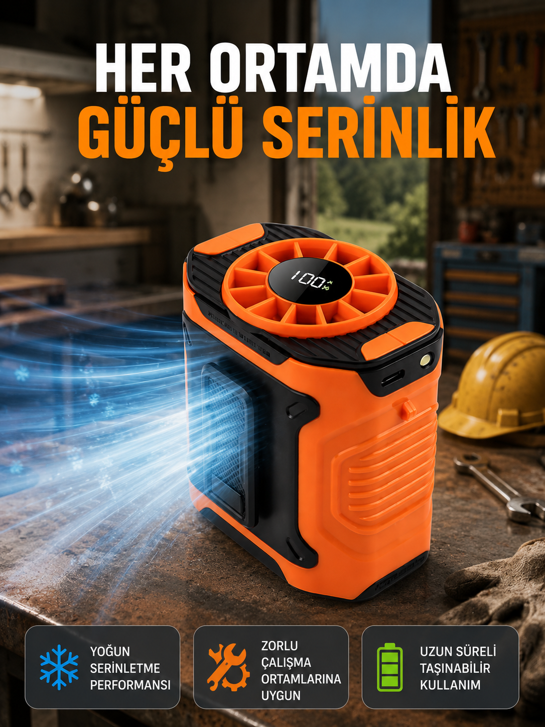 USB Şarjlı Kompakt El ve Boyun Fanı Çok Fonksiyonlu - Bayi Depom USB Şarjlı Kompakt El ve Boyun Fanı Çok Fonksiyonlu - Bayi Depom