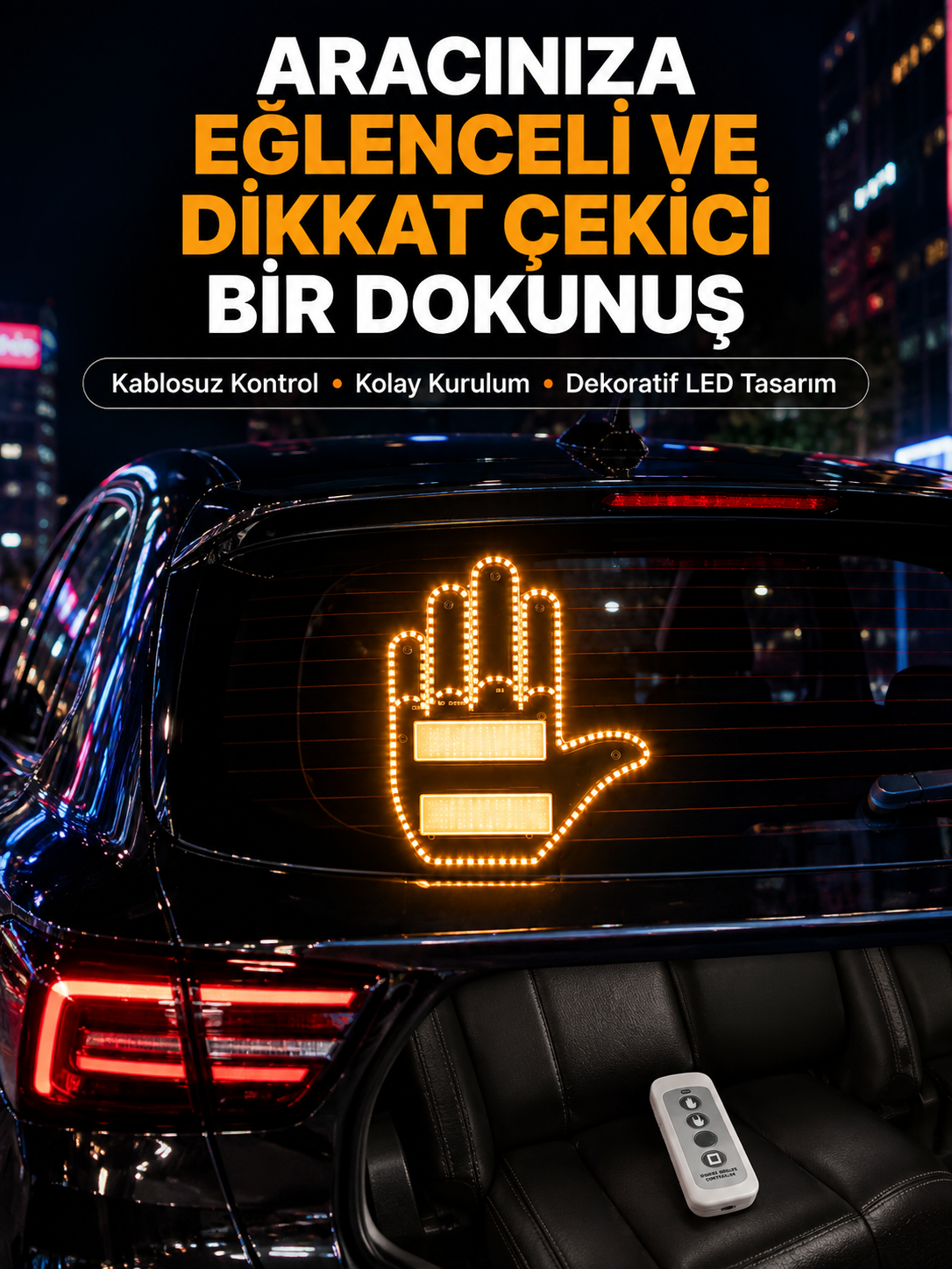 Uzaktan Kumandalı Çok Fonksiyonlu Araç Led Işığı - Bayi Depom Uzaktan Kumandalı Çok Fonksiyonlu Araç Led Işığı - Bayi Depom