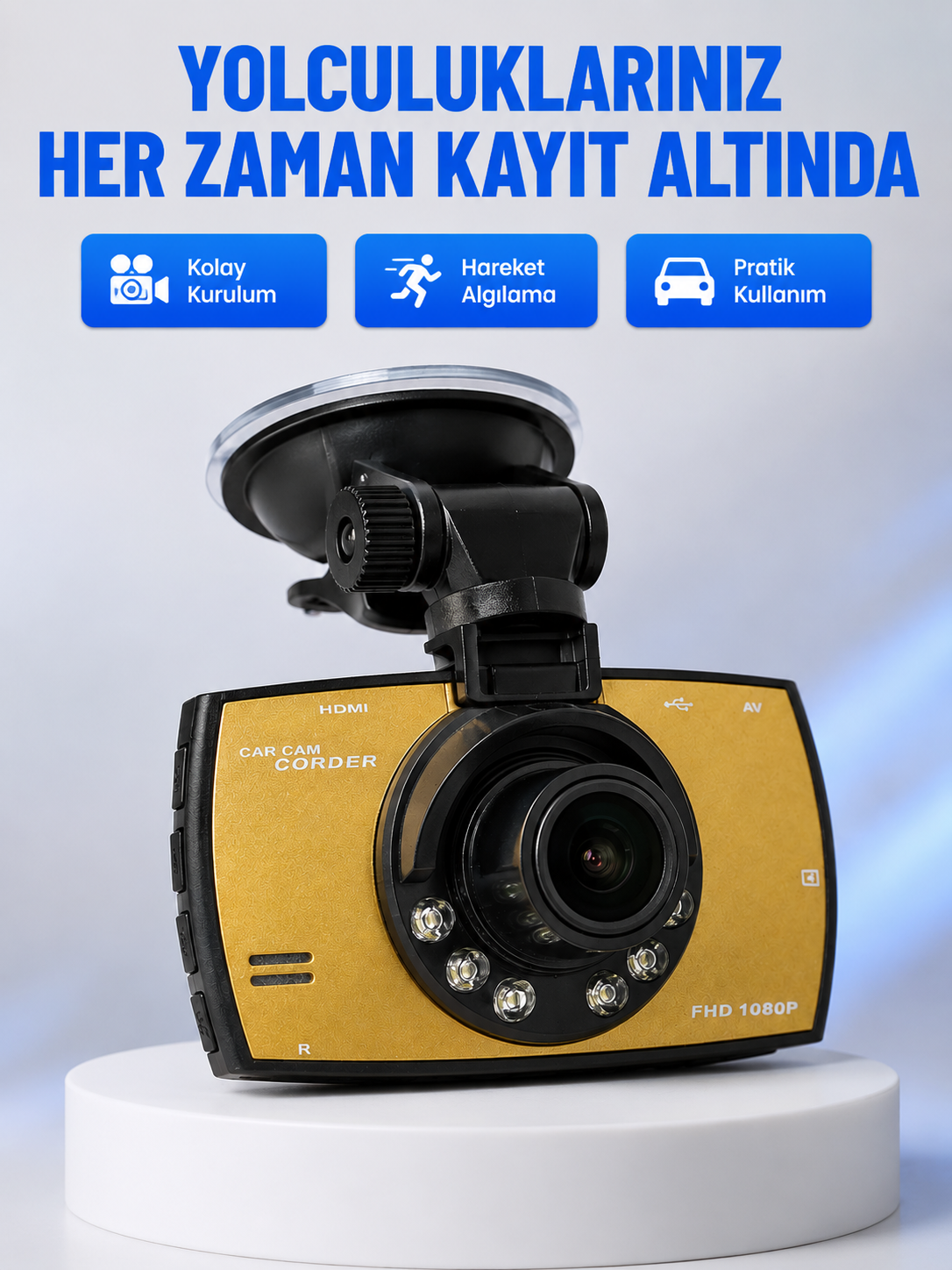 Full HD Araç Kamerası G Sensor Gece Görüşlü Dash Cam - Bayi Depom Full HD Araç Kamerası G Sensor Gece Görüşlü Dash Cam - Bayi Depom