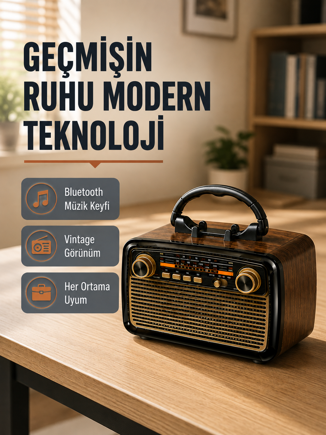 Bluetooth’lu LED Işıklı Nostaljik Müzik Kutusu – Ahşap Dokulu, Vintage Tasarım ve Yüksek Ses Kalitesi - Bayi Depom Bluetooth’lu LED Işıklı Nostaljik Müzik Kutusu – Ahşap Dokulu, Vintage Tasarım ve Yüksek Ses Kalitesi - Bayi Depom