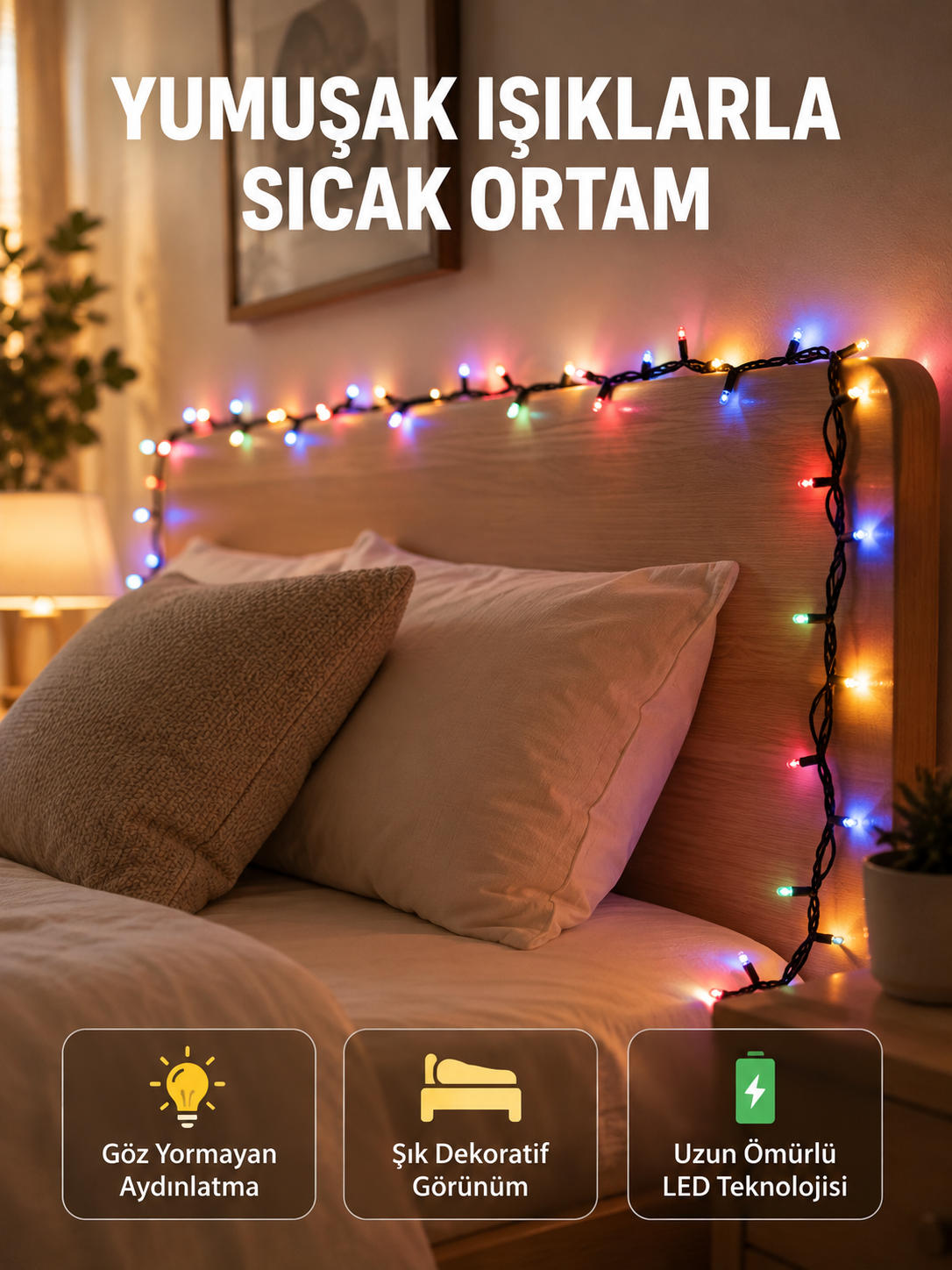 Enerji Tasarruflu Şeffaf Kablo 5 m 50 LED Dekor Işık Yeni Nesil - Bayi Depom Enerji Tasarruflu Şeffaf Kablo 5 m 50 LED Dekor Işık Yeni Nesil - Bayi Depom