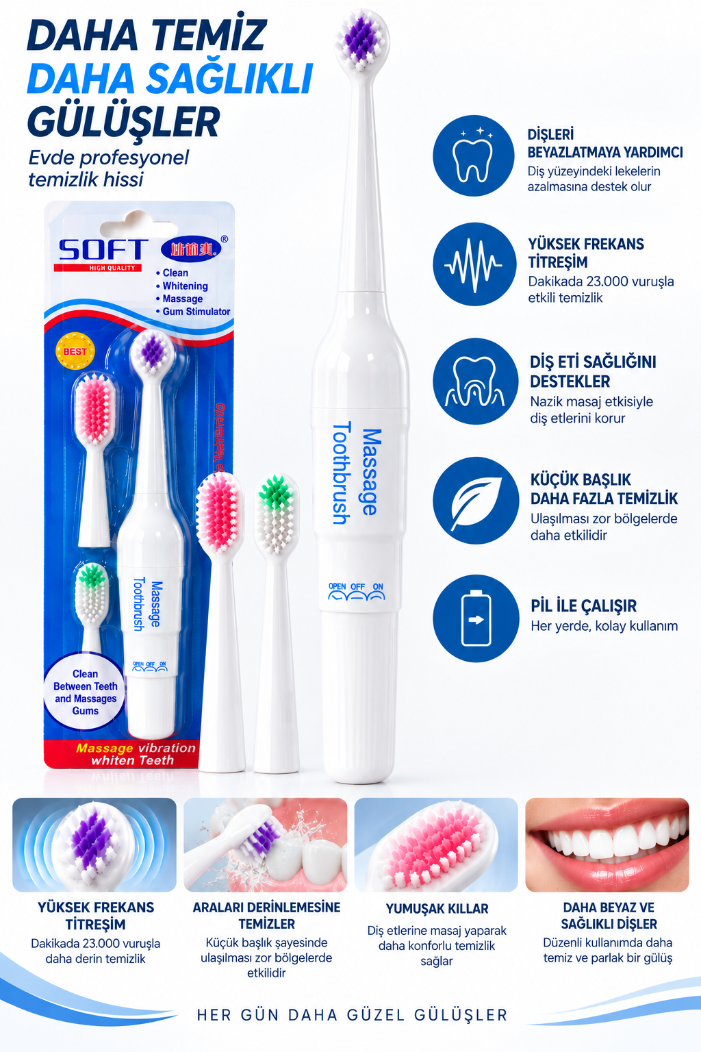 SOFT DİŞ FIRÇASI - Bayi Depom SOFT DİŞ FIRÇASI - Bayi Depom