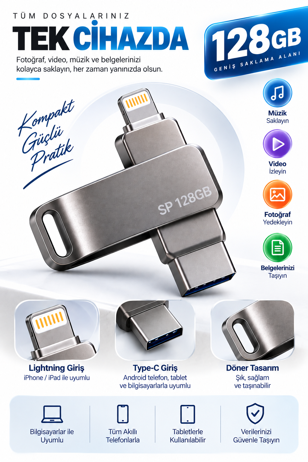 128 GB FLASH BELLEK - Bayi Depom 128 GB FLASH BELLEK - Bayi Depom