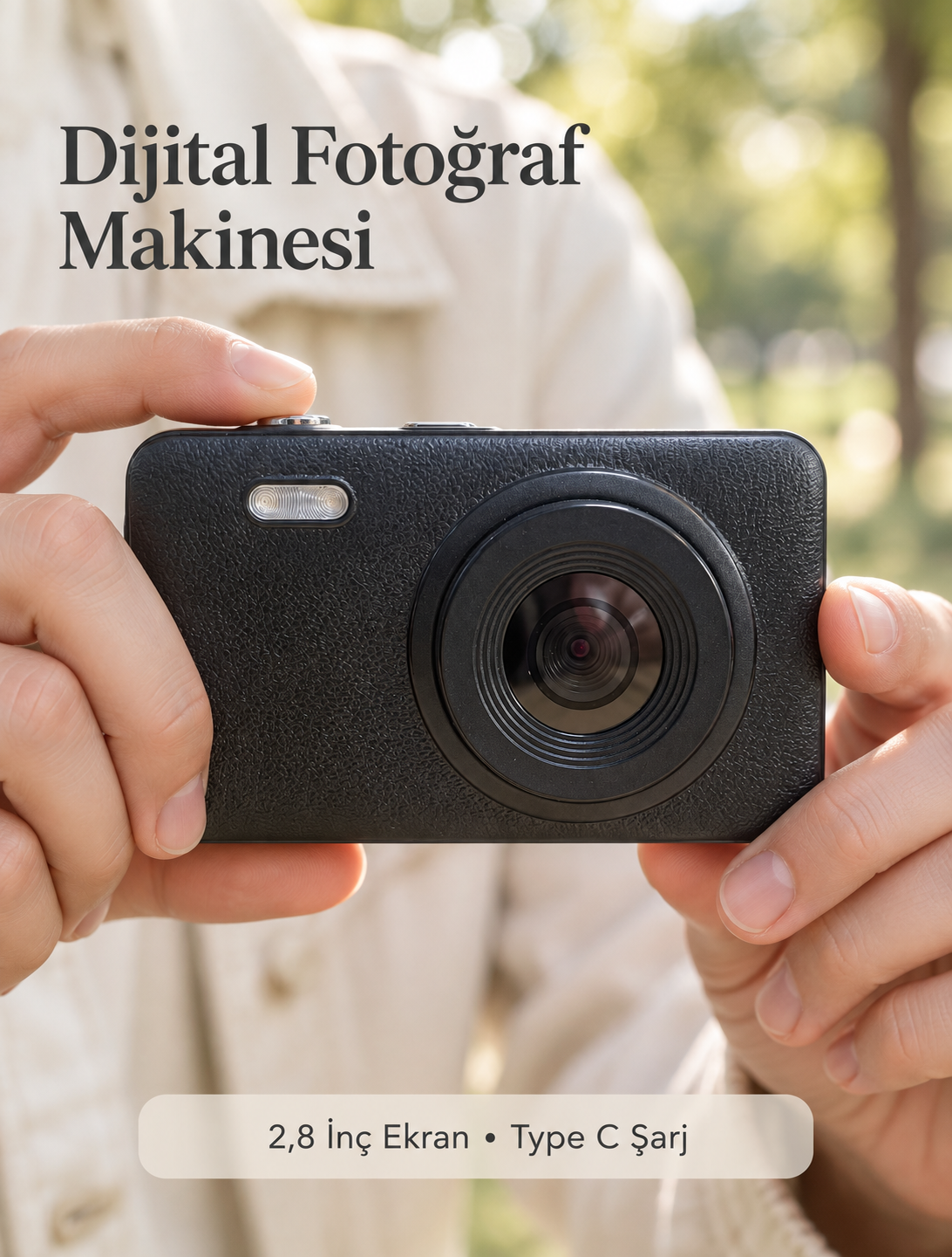 Günlük ve Seyahat Kullanımına Uygun Ekranlı Siyah Fotoğraf Makinesi - Bayi Depom Günlük ve Seyahat Kullanımına Uygun Ekranlı Siyah Fotoğraf Makinesi - Bayi Depom
