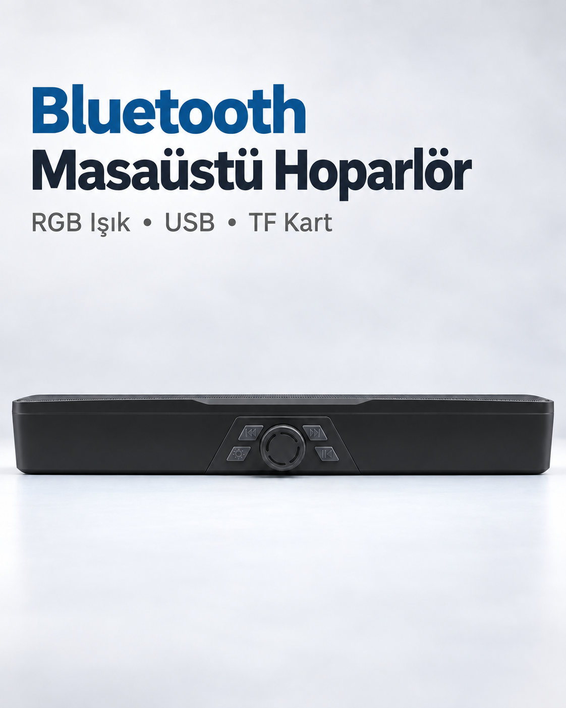 Masaüstü Soundbar Hoparlör Siyah - Bayi Depom Masaüstü Soundbar Hoparlör Siyah - Bayi Depom