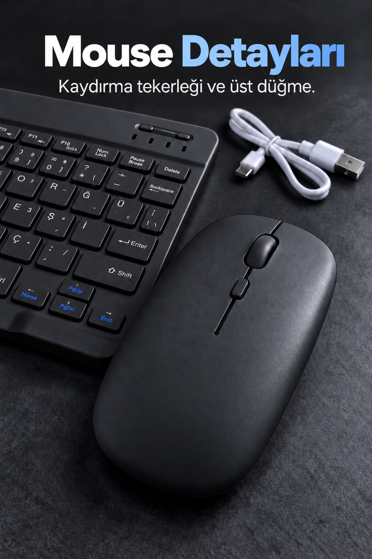 Türkçe Q Kablosuz Klavye ve Beyaz Mouse Takımı - Bayi Depom Türkçe Q Kablosuz Klavye ve Beyaz Mouse Takımı - Bayi Depom