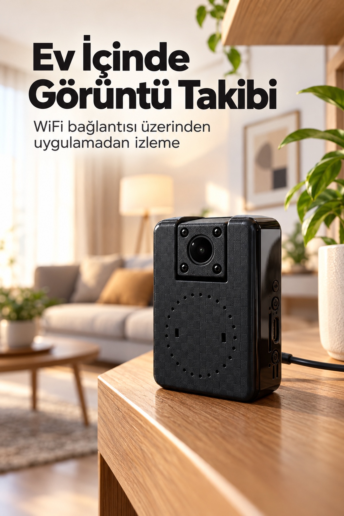 Hareket Algılayan WiFi Güvenlik Kamerası Ayarlanabilir Başlıklı - Bayi Depom Hareket Algılayan WiFi Güvenlik Kamerası Ayarlanabilir Başlıklı - Bayi Depom
