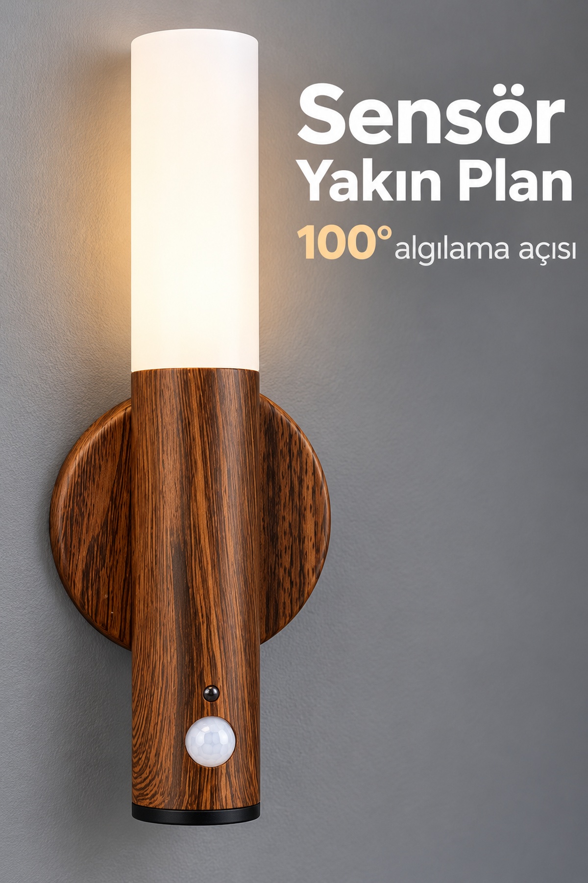 Gün Işığı Aydınlatmalı Şarjlı LED Gece Lambası - Bayi Depom