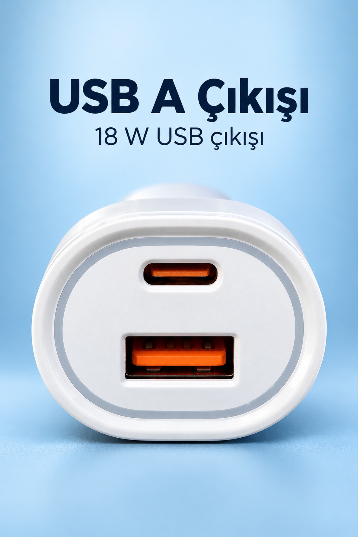 Type C ve USB A Çift Çıkışlı Araç Şarj Aleti - Bayi Depom Type C ve USB A Çift Çıkışlı Araç Şarj Aleti - Bayi Depom