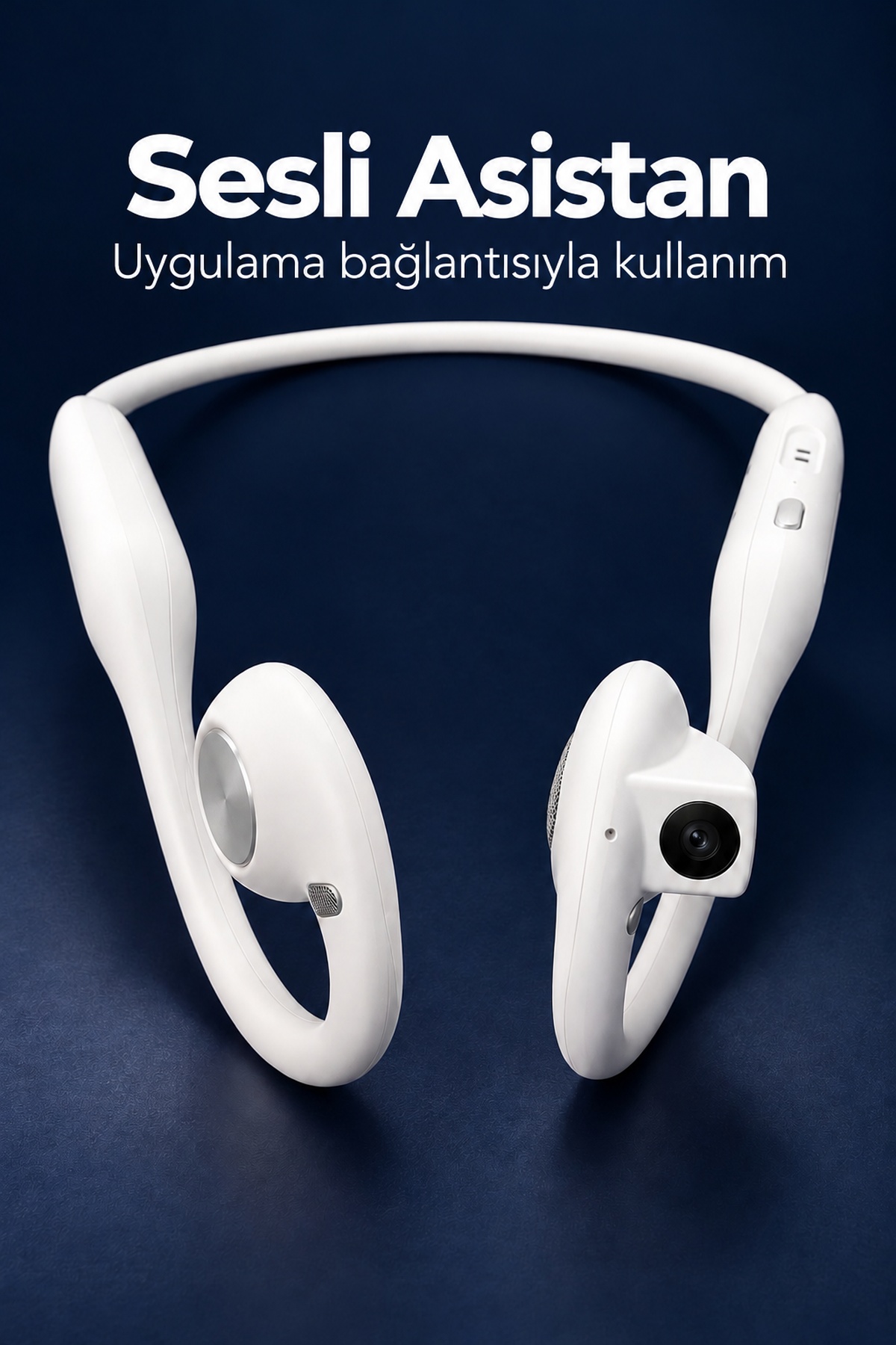 Açık Kulak Tasarımlı Kablosuz Kulaklık Dahili Kameralı - Bayi Depom Açık Kulak Tasarımlı Kablosuz Kulaklık Dahili Kameralı - Bayi Depom