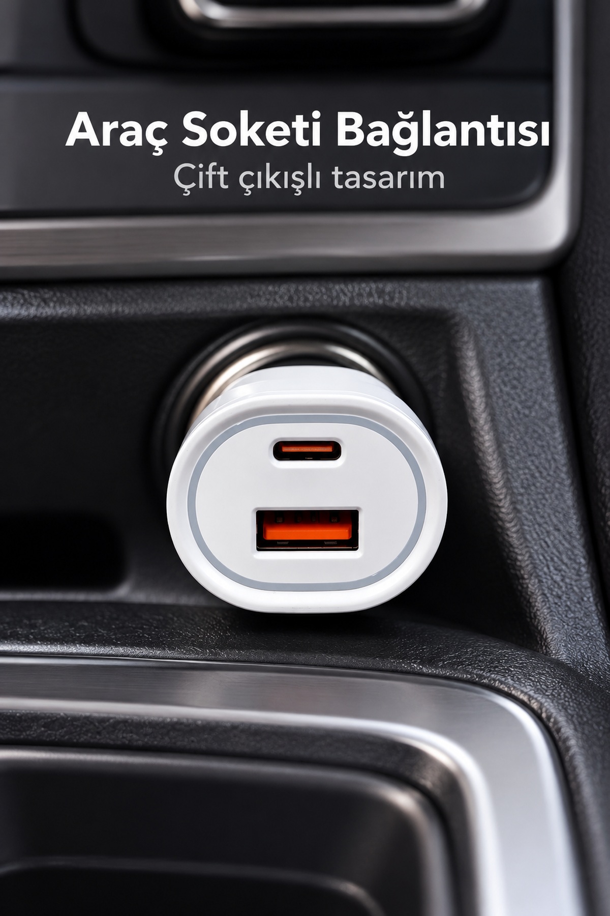 PD 22W Type C Çıkışlı Araç Şarj Cihazı - Bayi Depom