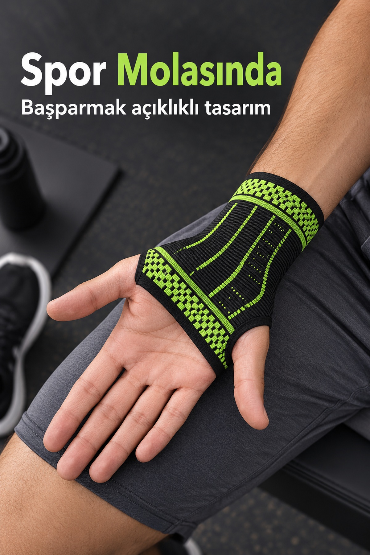 Avuç İçini ve Bileği Saran Örgü Sporcu Bilekliği - Bayi Depom Avuç İçini ve Bileği Saran Örgü Sporcu Bilekliği - Bayi Depom