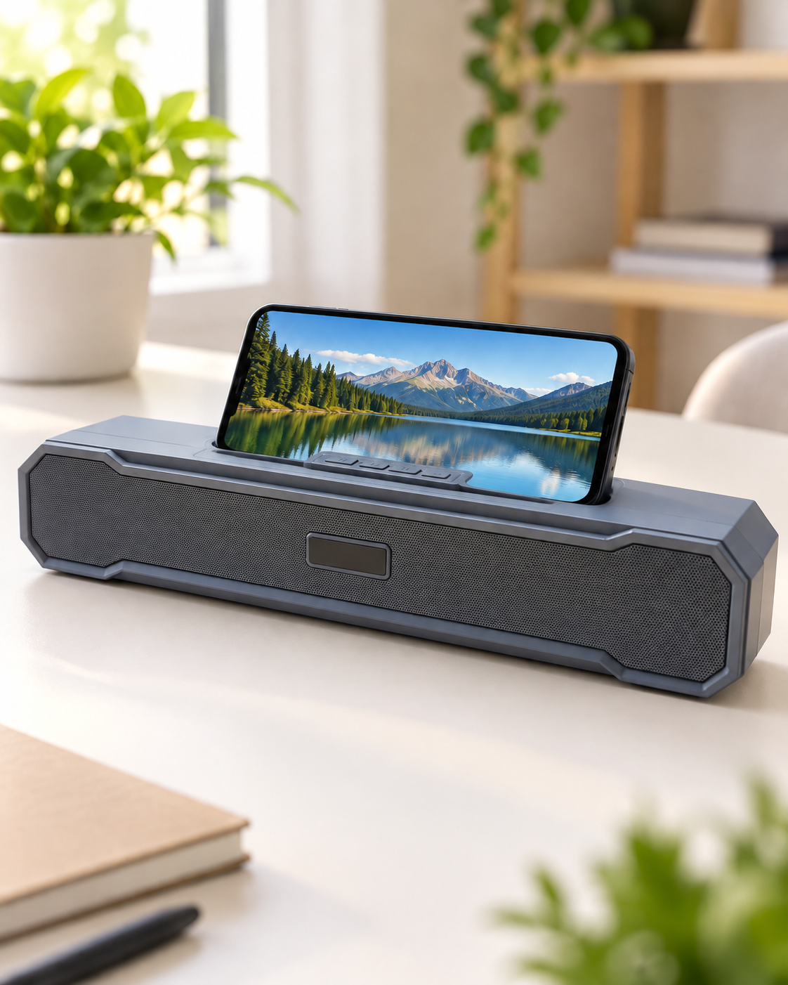 Uzun Yatay Tasarımlı USB ve Hafıza Kartı Destekli Şarjlı Masaüstü Bluetooth Hoparlör - Bayi Depom Uzun Yatay Tasarımlı USB ve Hafıza Kartı Destekli Şarjlı Masaüstü Bluetooth Hoparlör - Bayi Depom